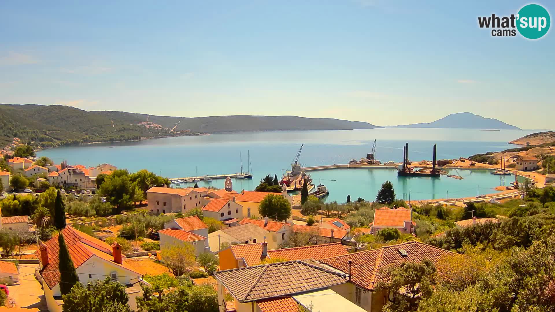 Live webcam Martinšćica – île de Cres – Croatie