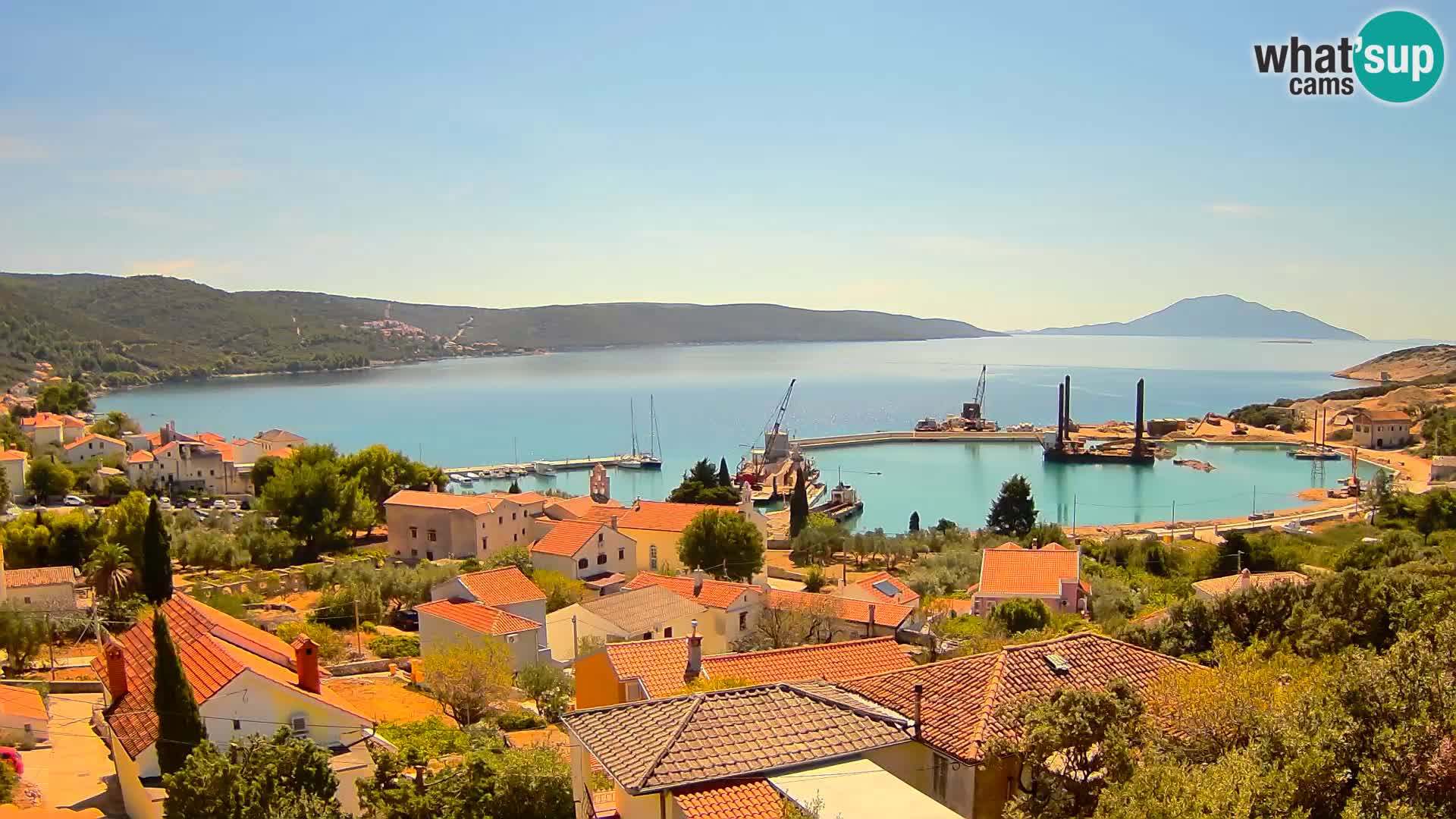 Live webcam Martinšćica – île de Cres – Croatie