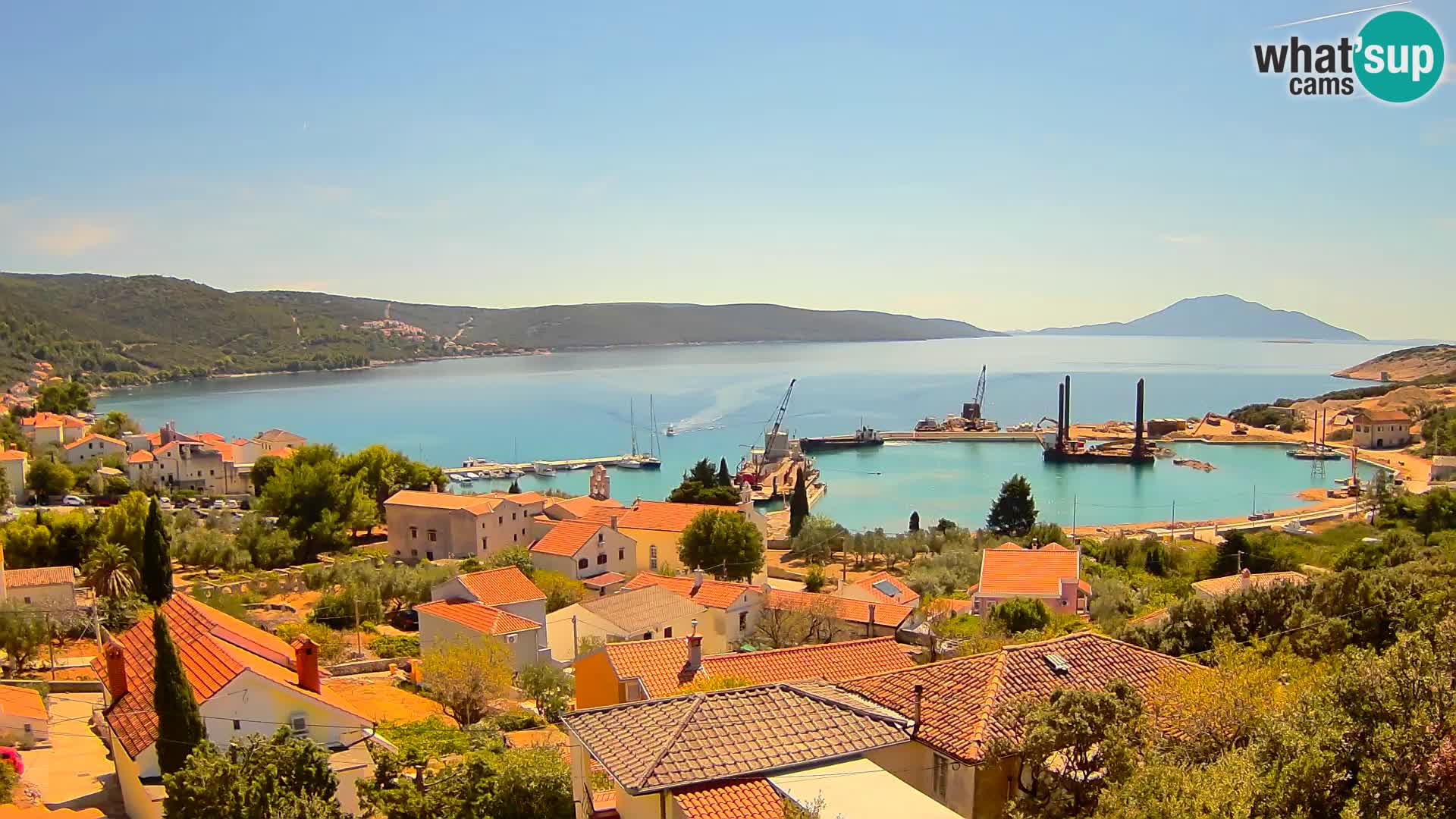 Live webcam Martinšćica – île de Cres – Croatie