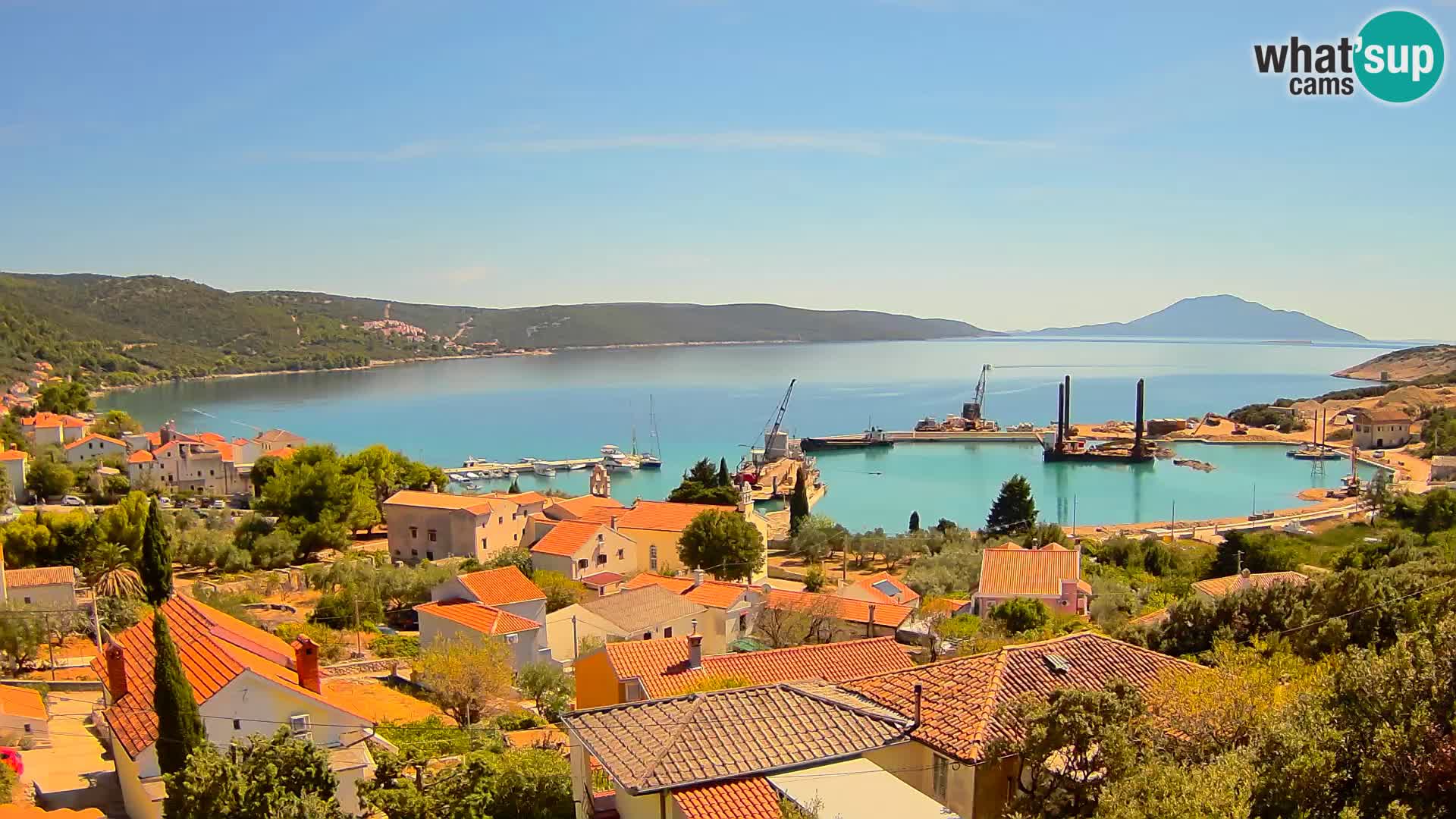 Live webcam Martinšćica – île de Cres – Croatie