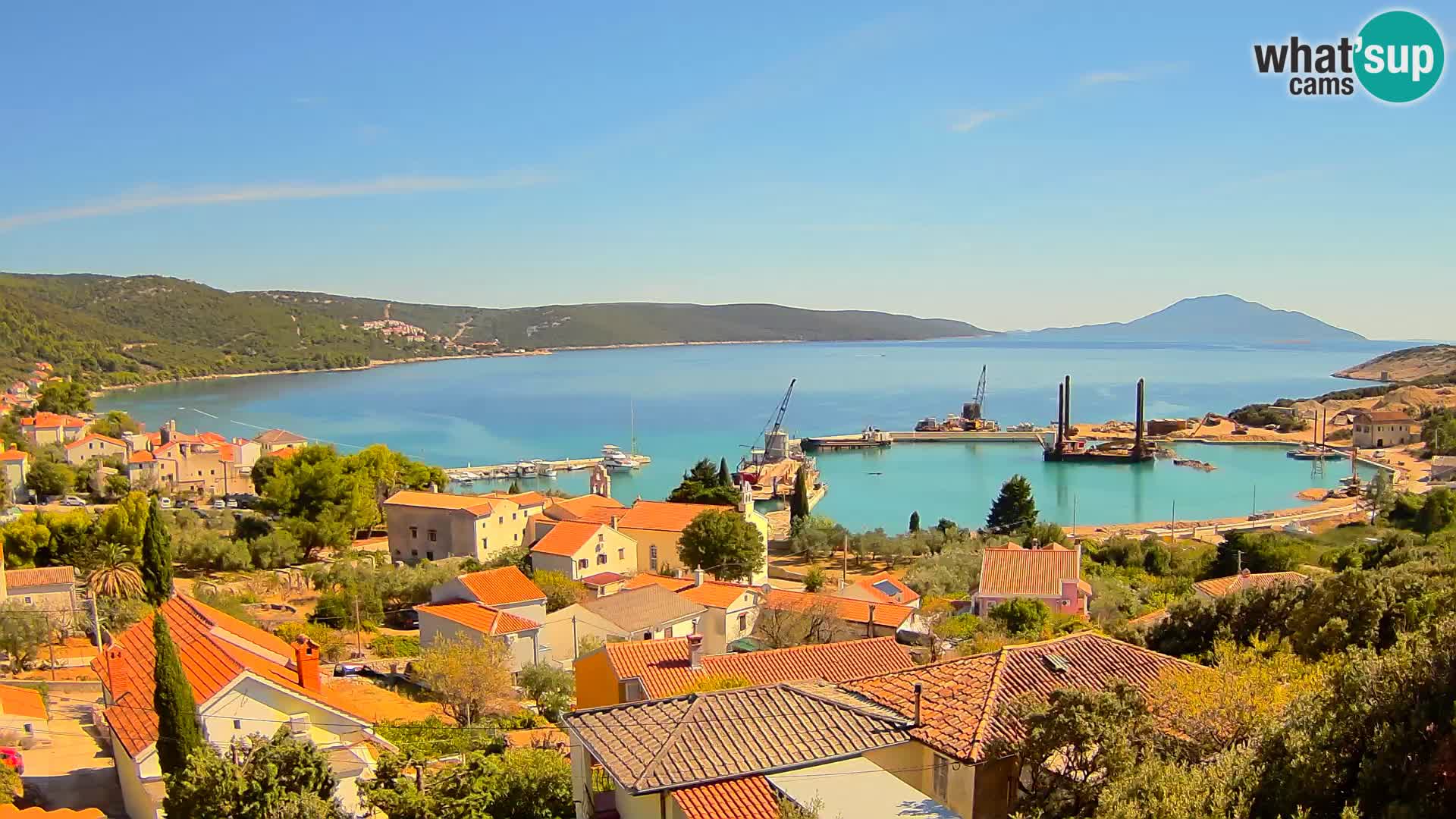 Live webcam Martinšćica – île de Cres – Croatie