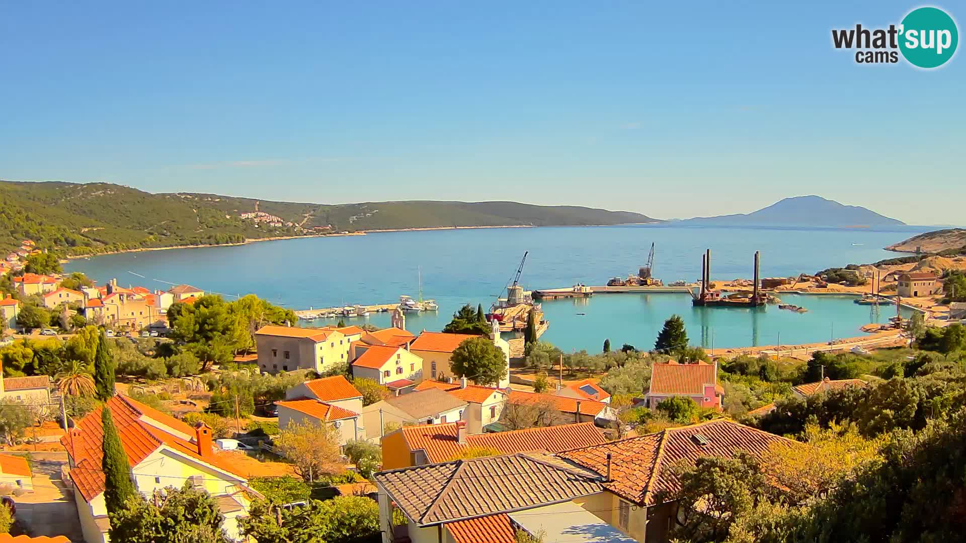 Live webcam Martinšćica – île de Cres – Croatie