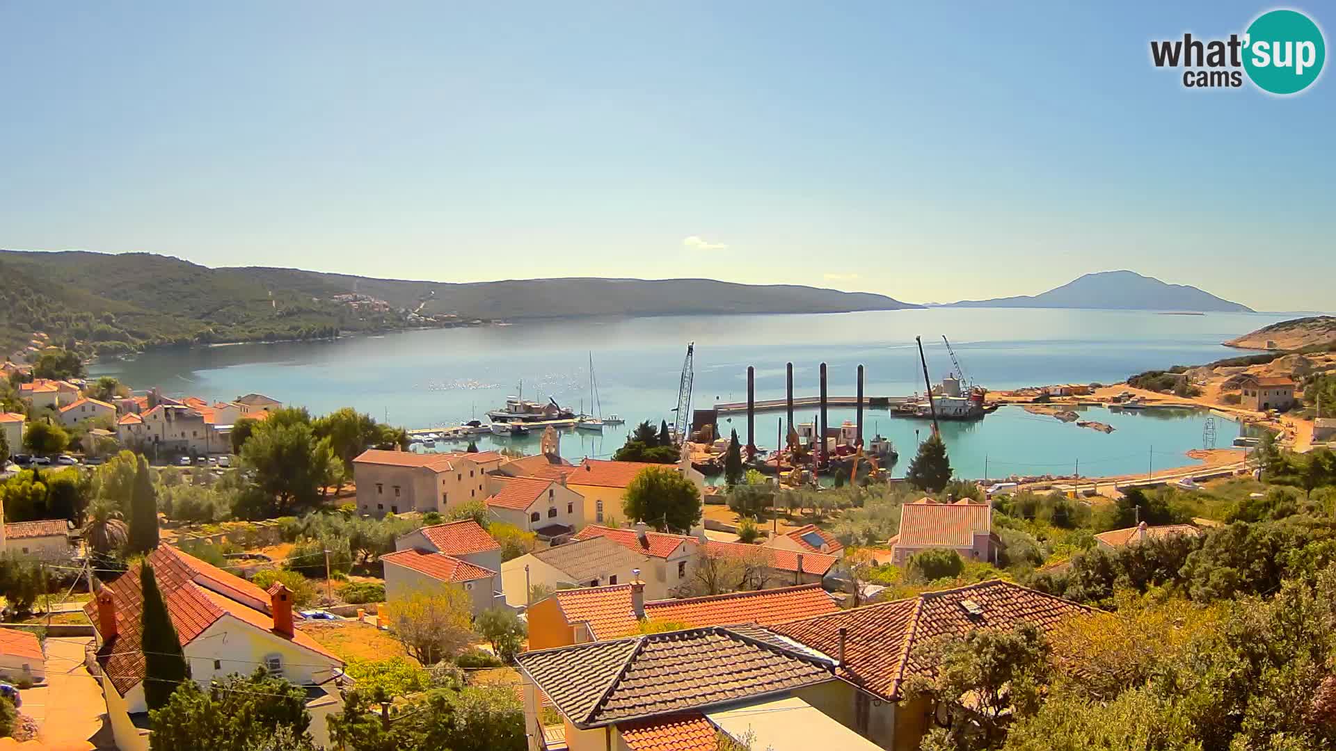 Live webcam Martinšćica – île de Cres – Croatie