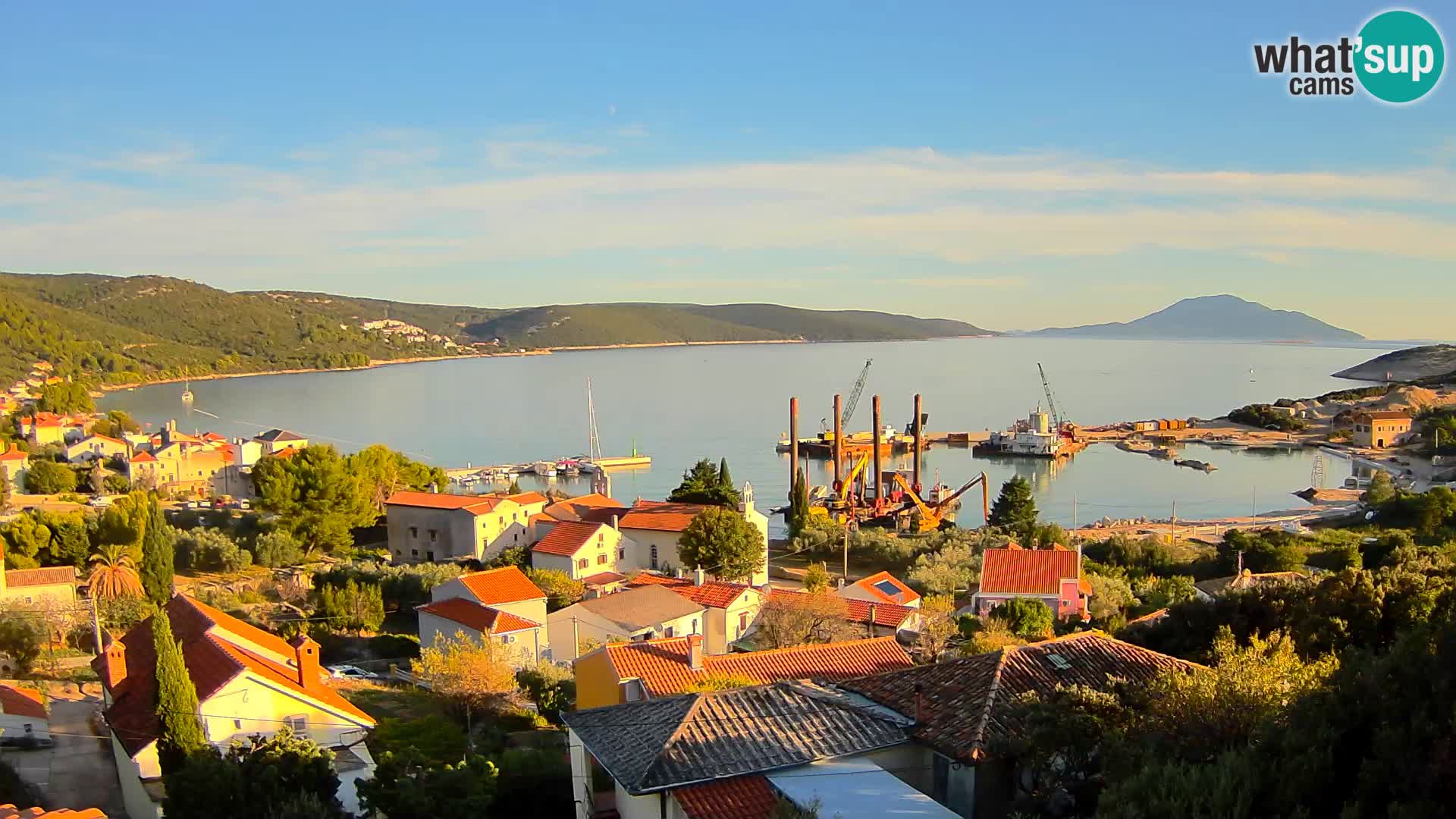 Spletna kamera v živo Martinšćica – otok Cres – Hrvaška