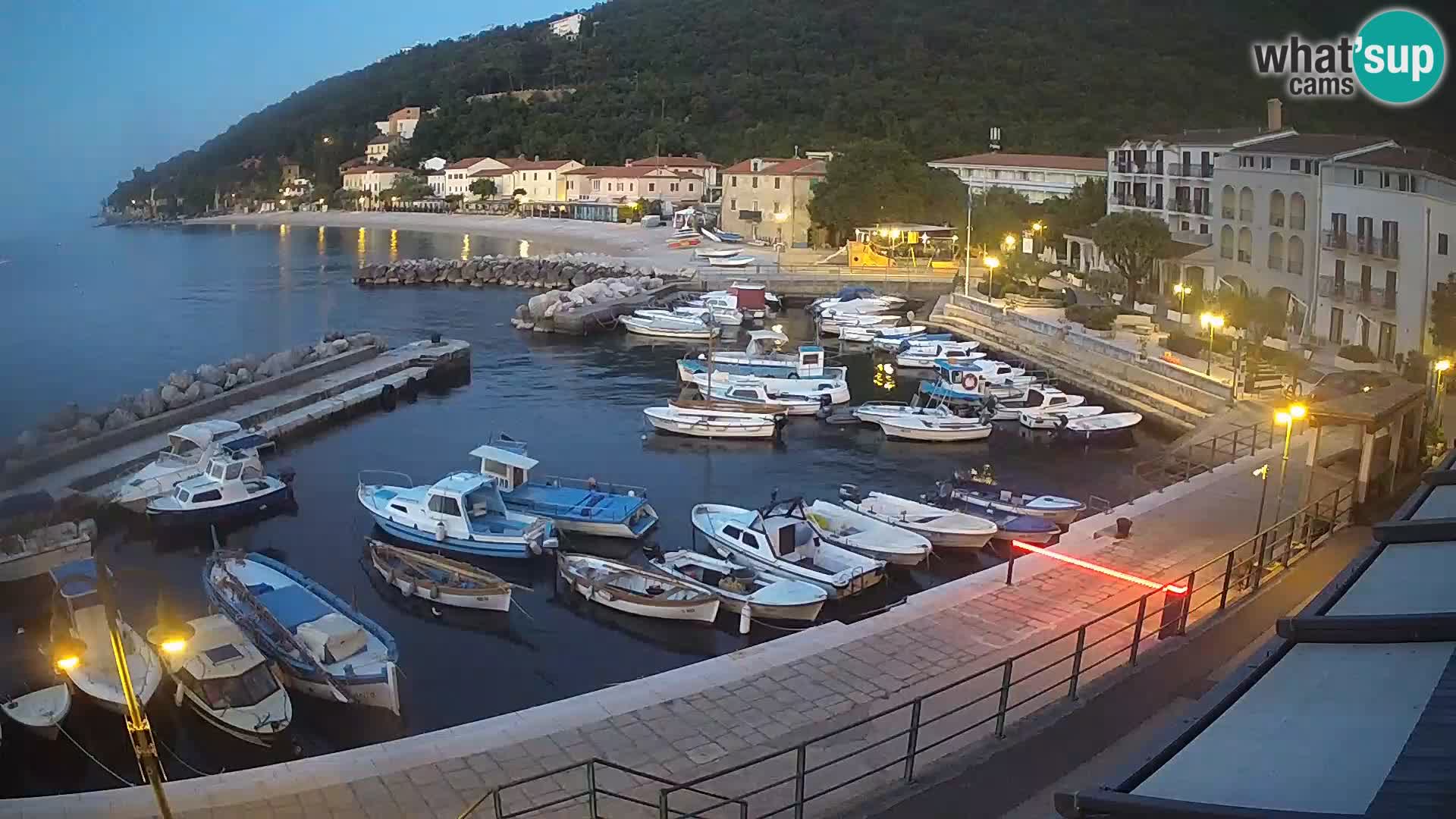 Web kamera Mošćenička Draga – Istra
