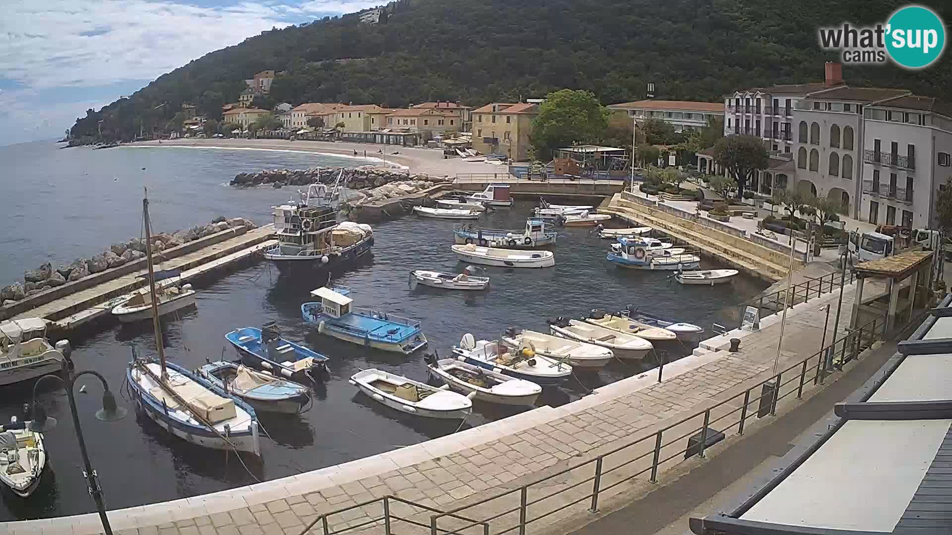 Web kamera Mošćenička Draga – Istra