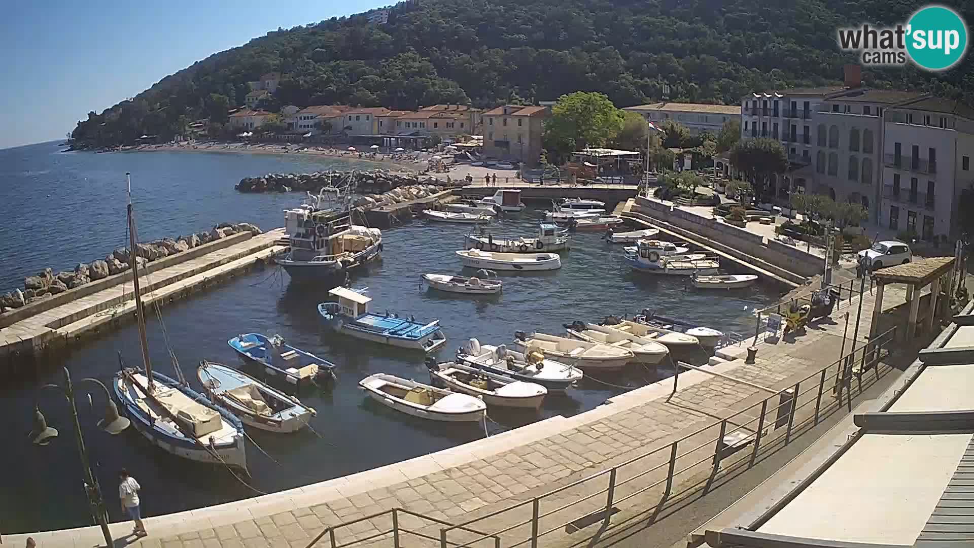 Web kamera Mošćenička Draga – Istra