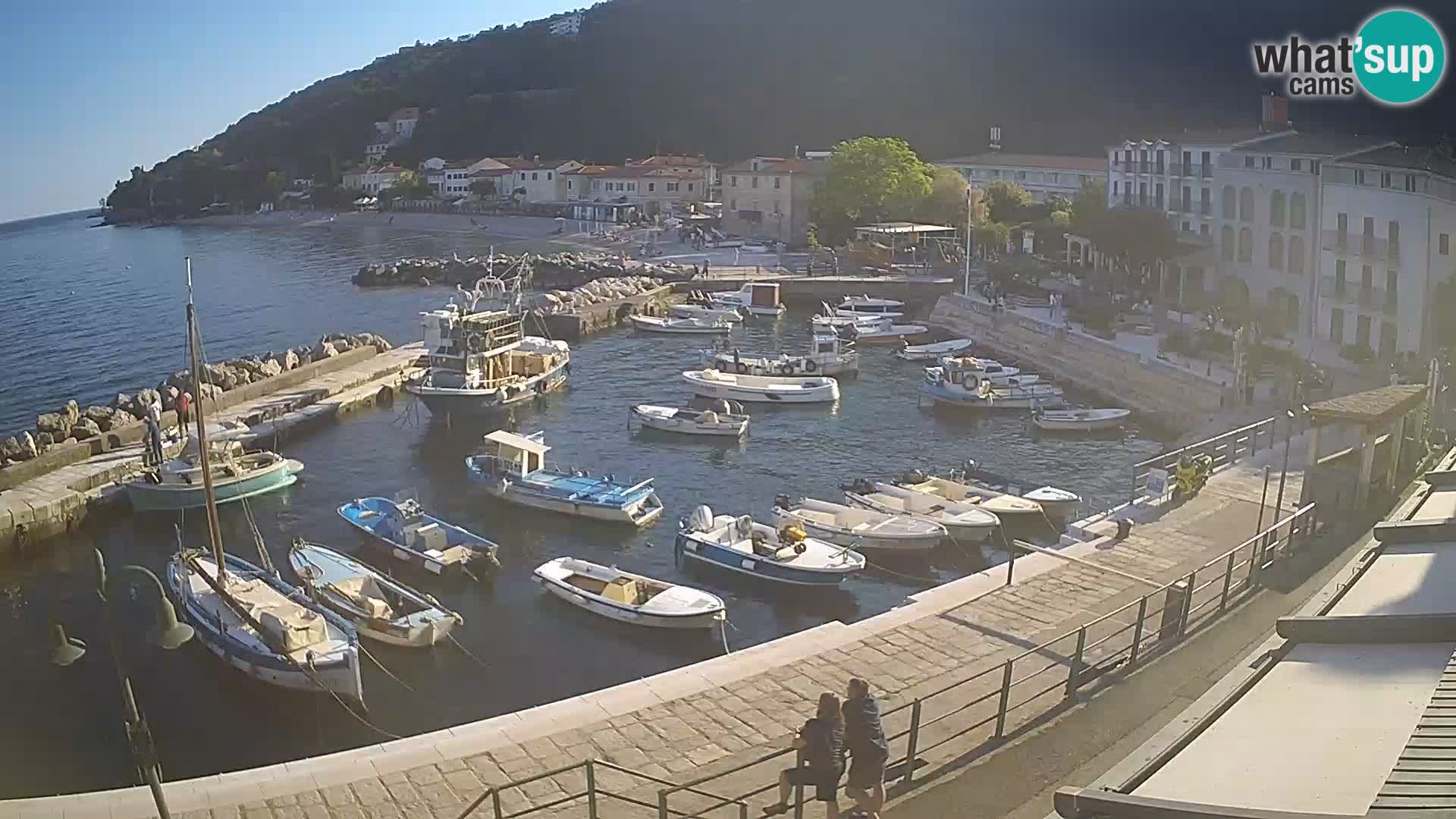 Web kamera Mošćenička Draga – Istra