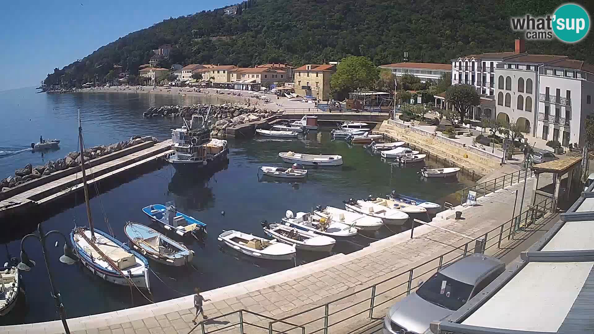 Web kamera Mošćenička Draga – Istra