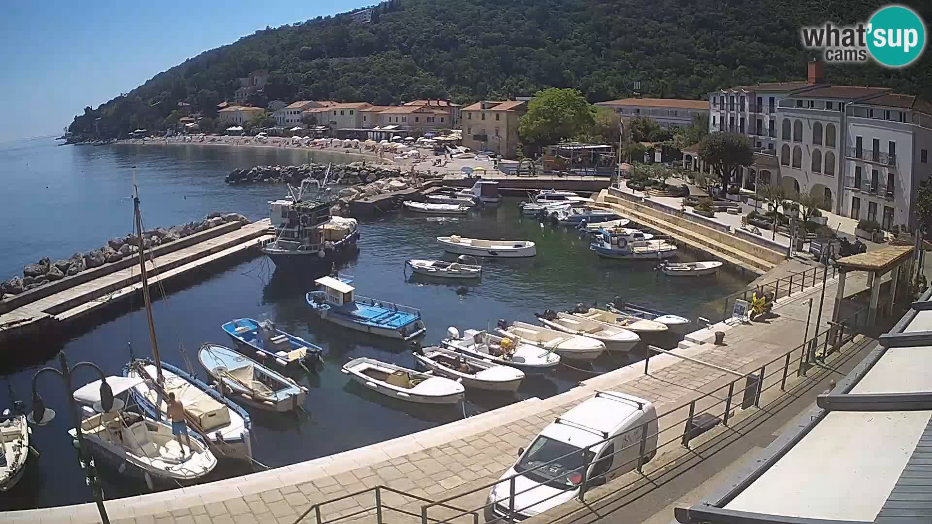 Web kamera Mošćenička Draga – Istra
