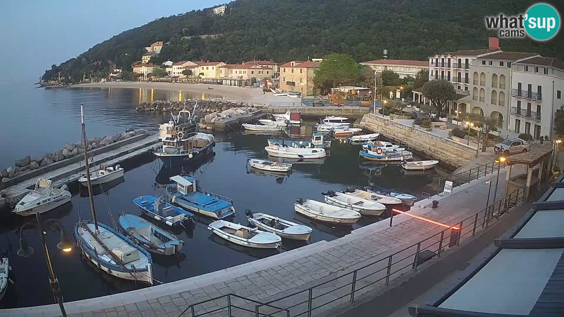 Web kamera Mošćenička Draga – Istra