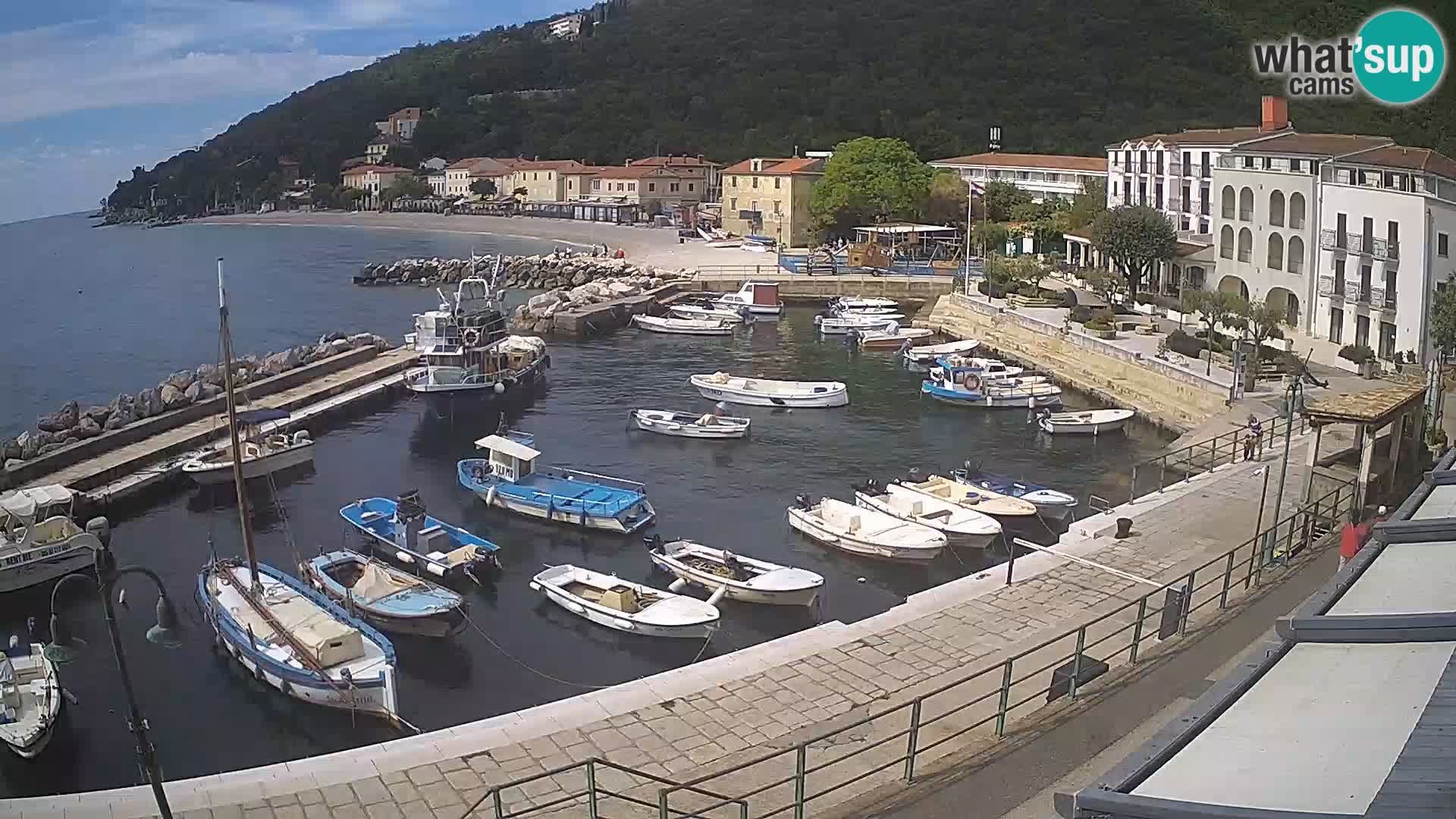 Web kamera Mošćenička Draga – Istra