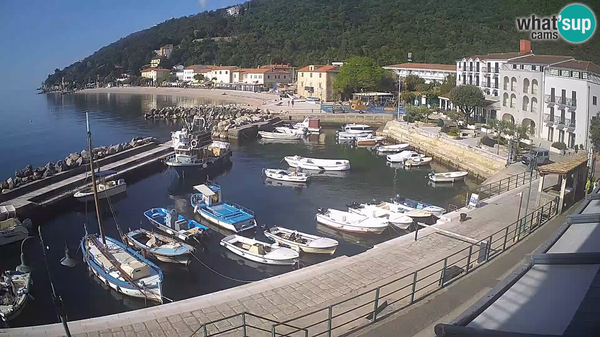Web kamera Mošćenička Draga – Istra