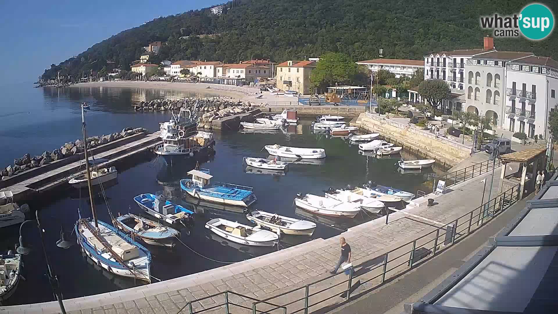 Web kamera Mošćenička Draga – Istra