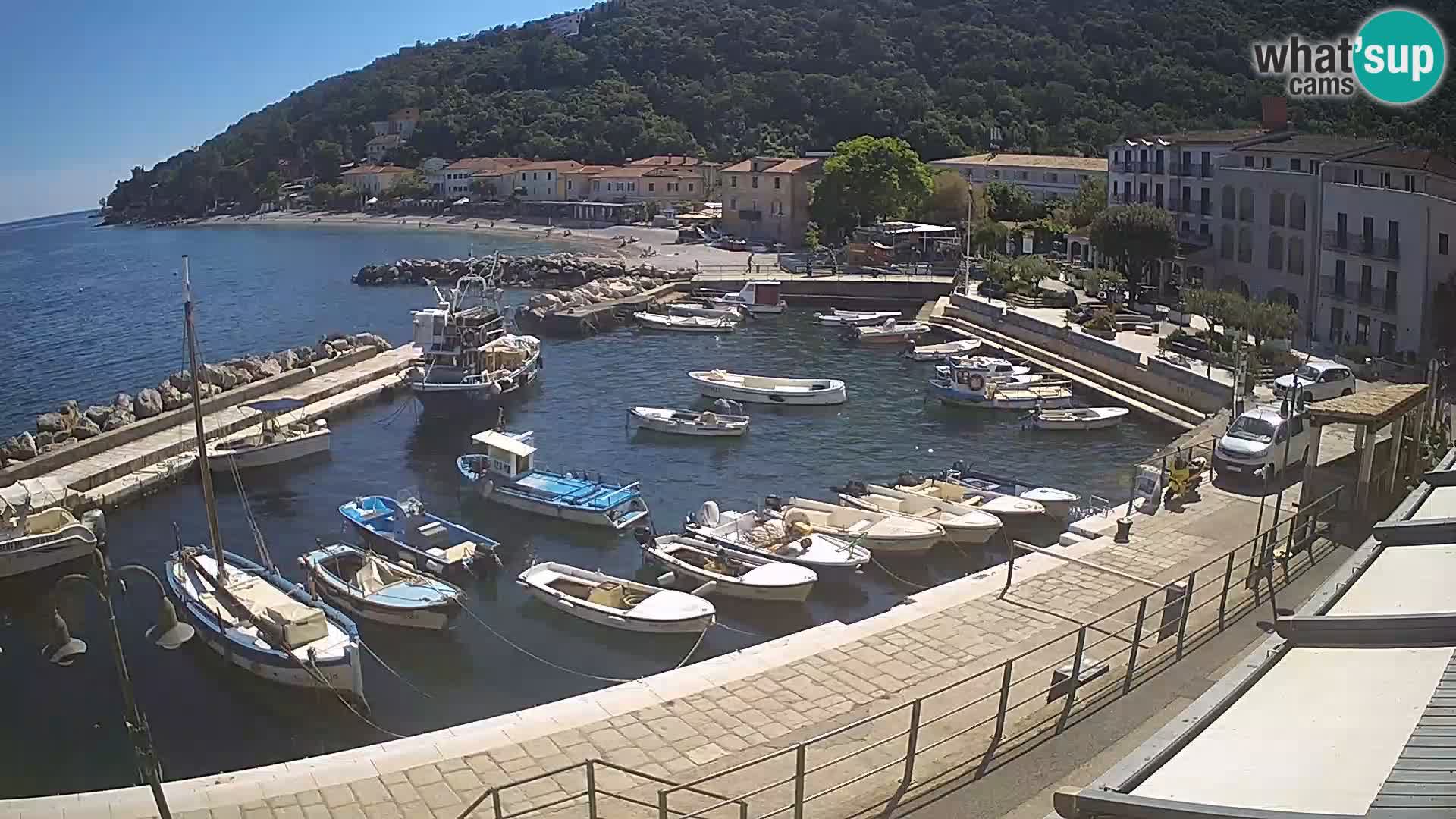 Web kamera Mošćenička Draga – Istra