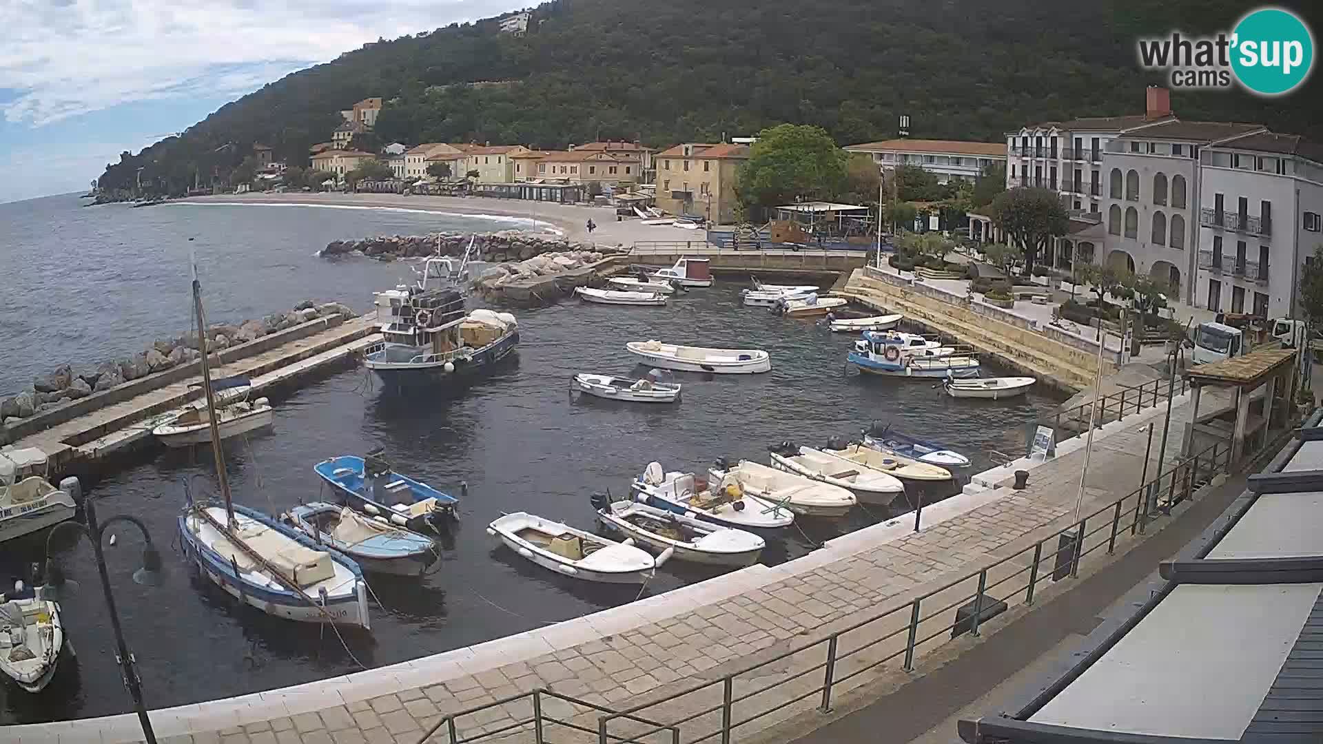 Web kamera Mošćenička Draga – Istra