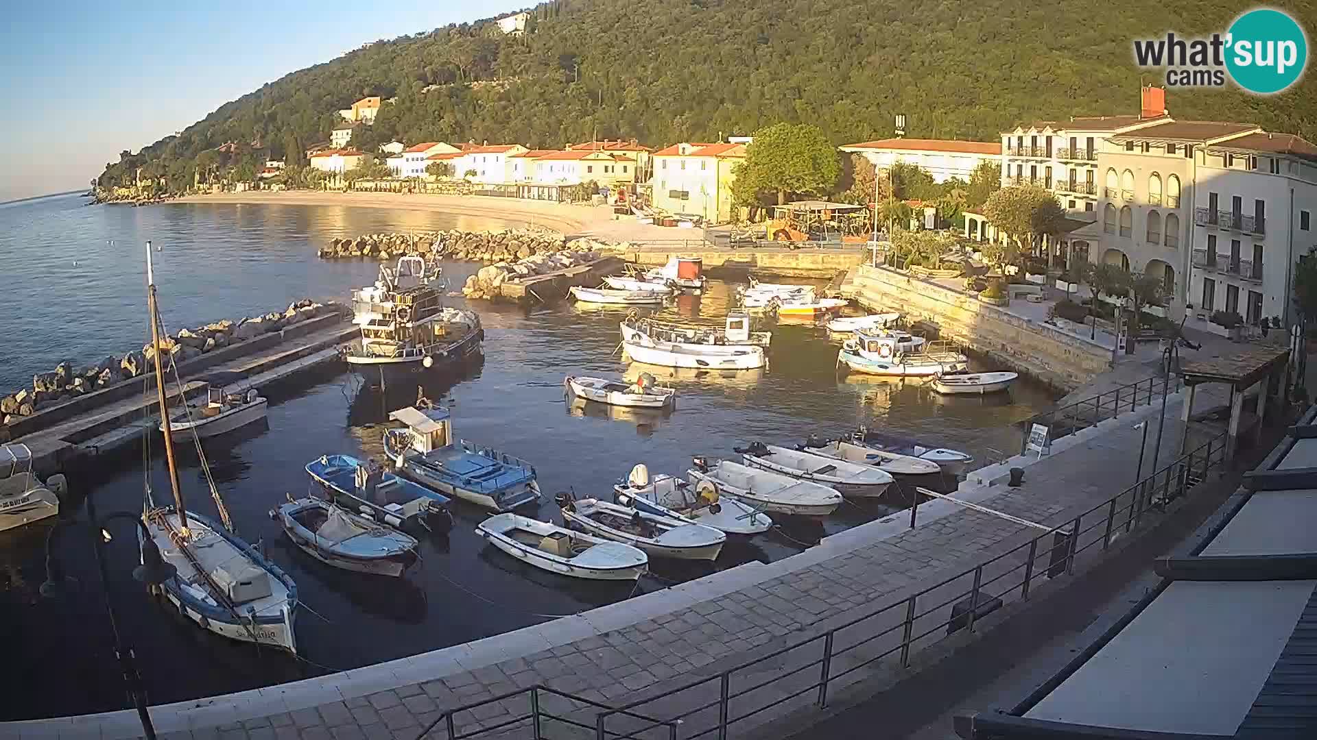 Web kamera Mošćenička Draga – Istra