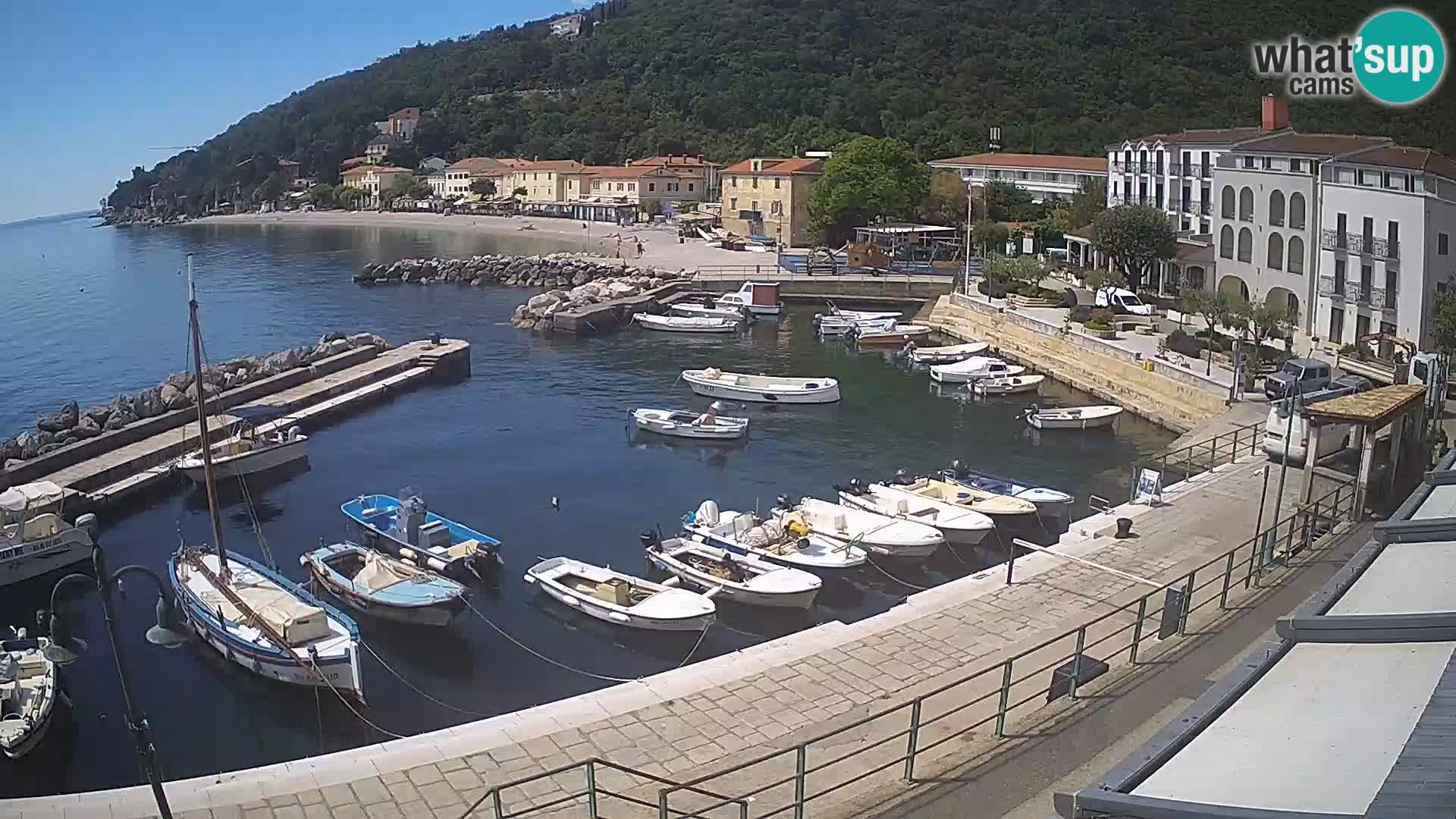 Web kamera Mošćenička Draga – Istra