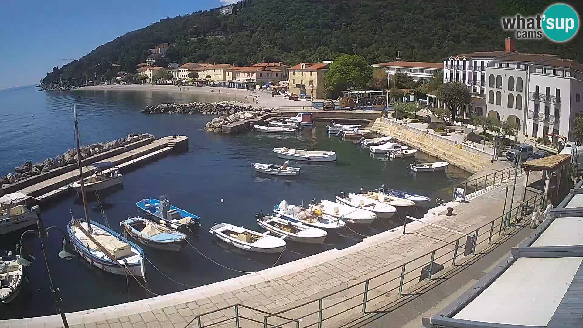 Web kamera Mošćenička Draga – Istra
