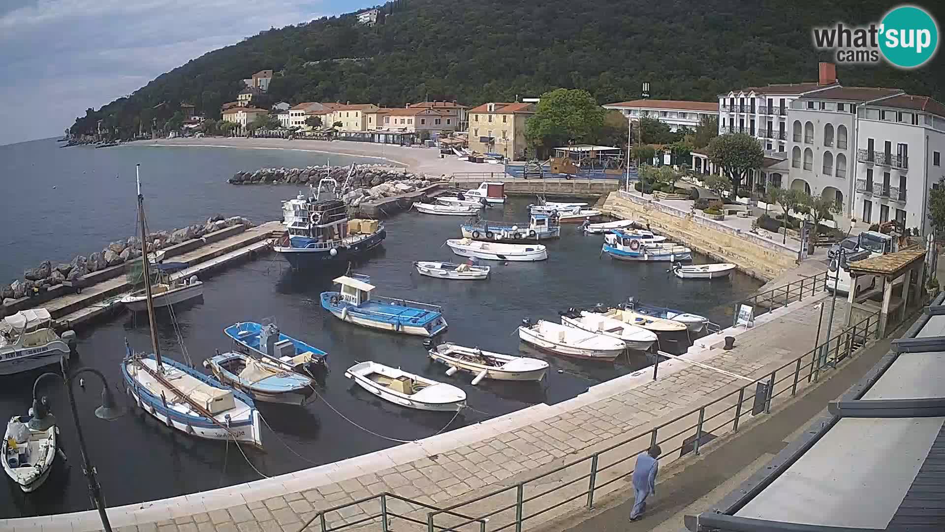 Web kamera Mošćenička Draga – Istra