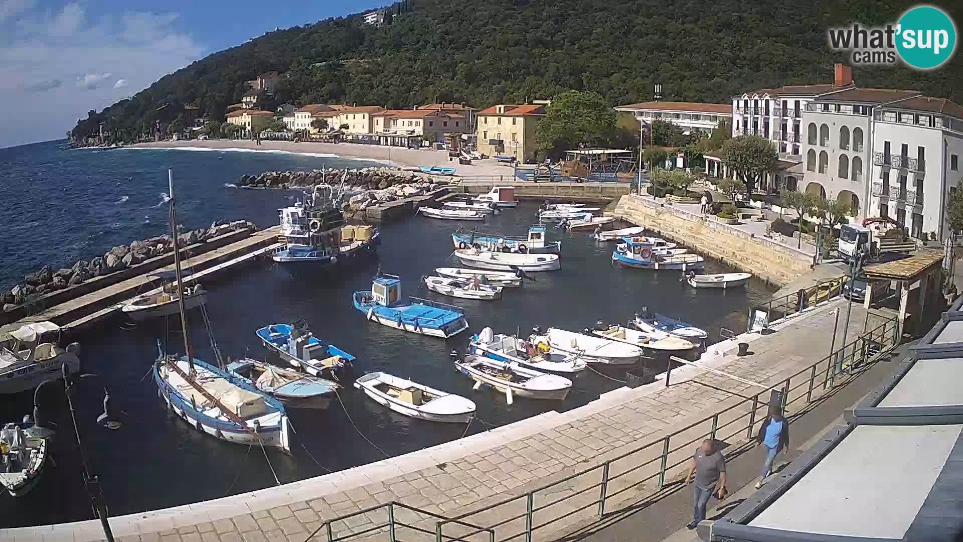 Web kamera Mošćenička Draga – Istra