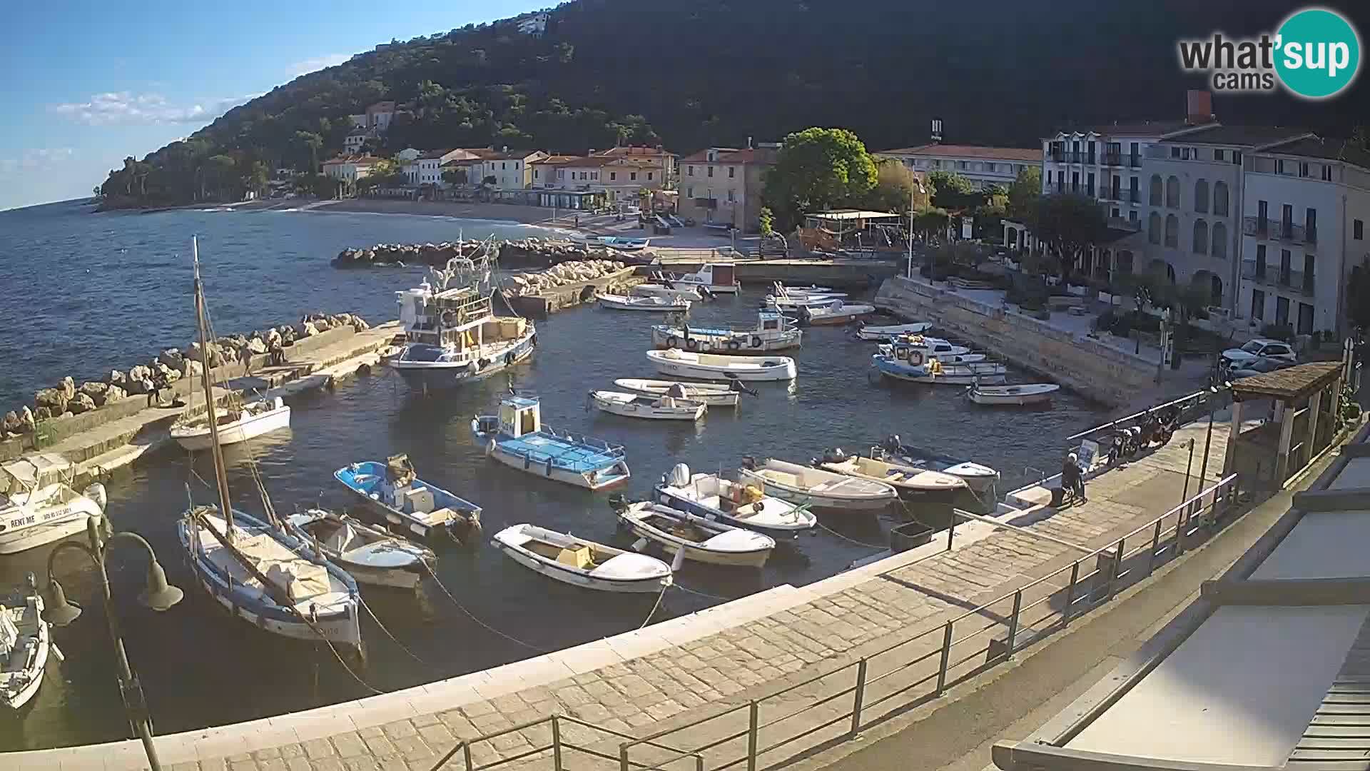 Web kamera Mošćenička Draga – Istra