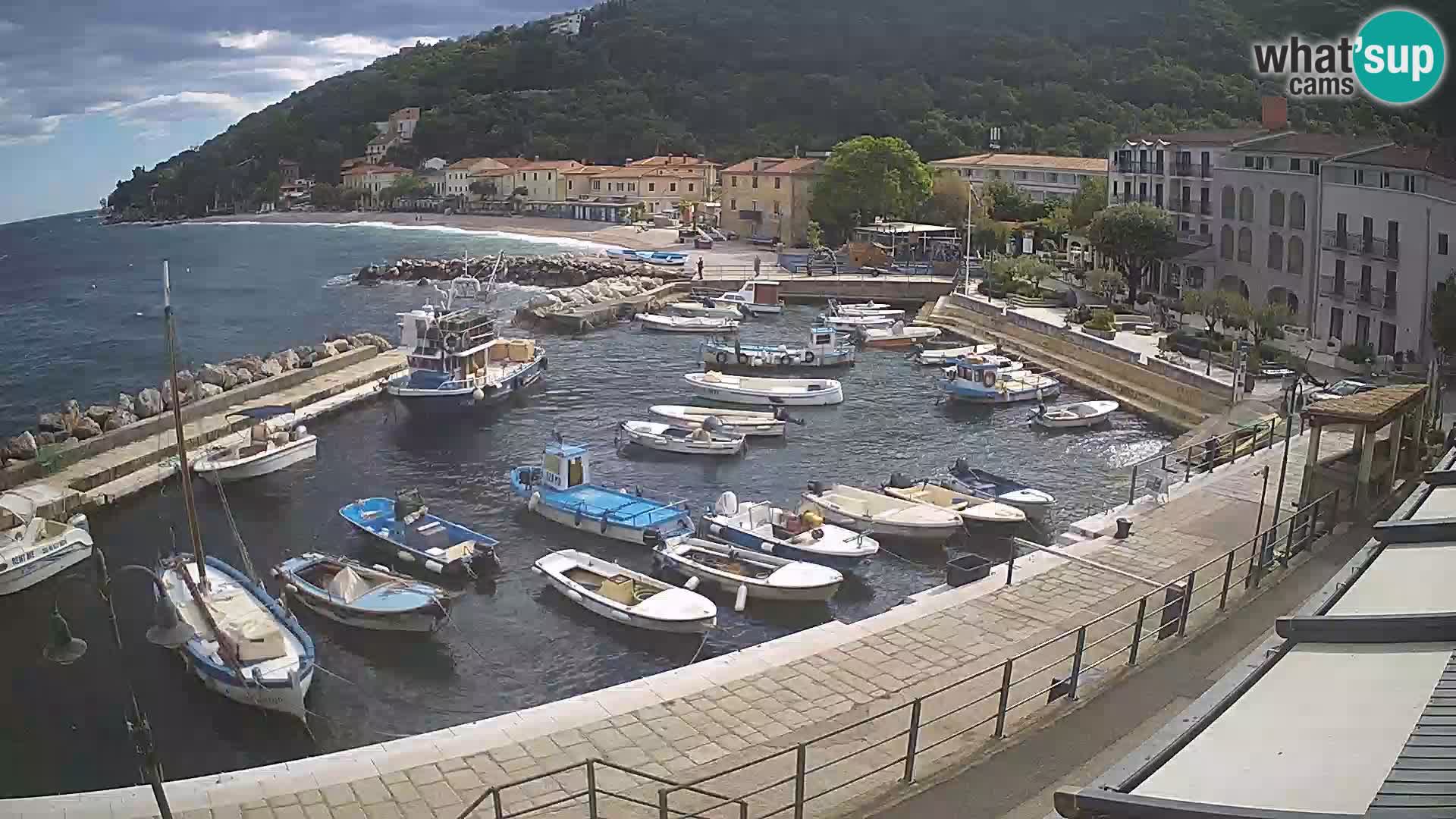 Web kamera Mošćenička Draga – Istra