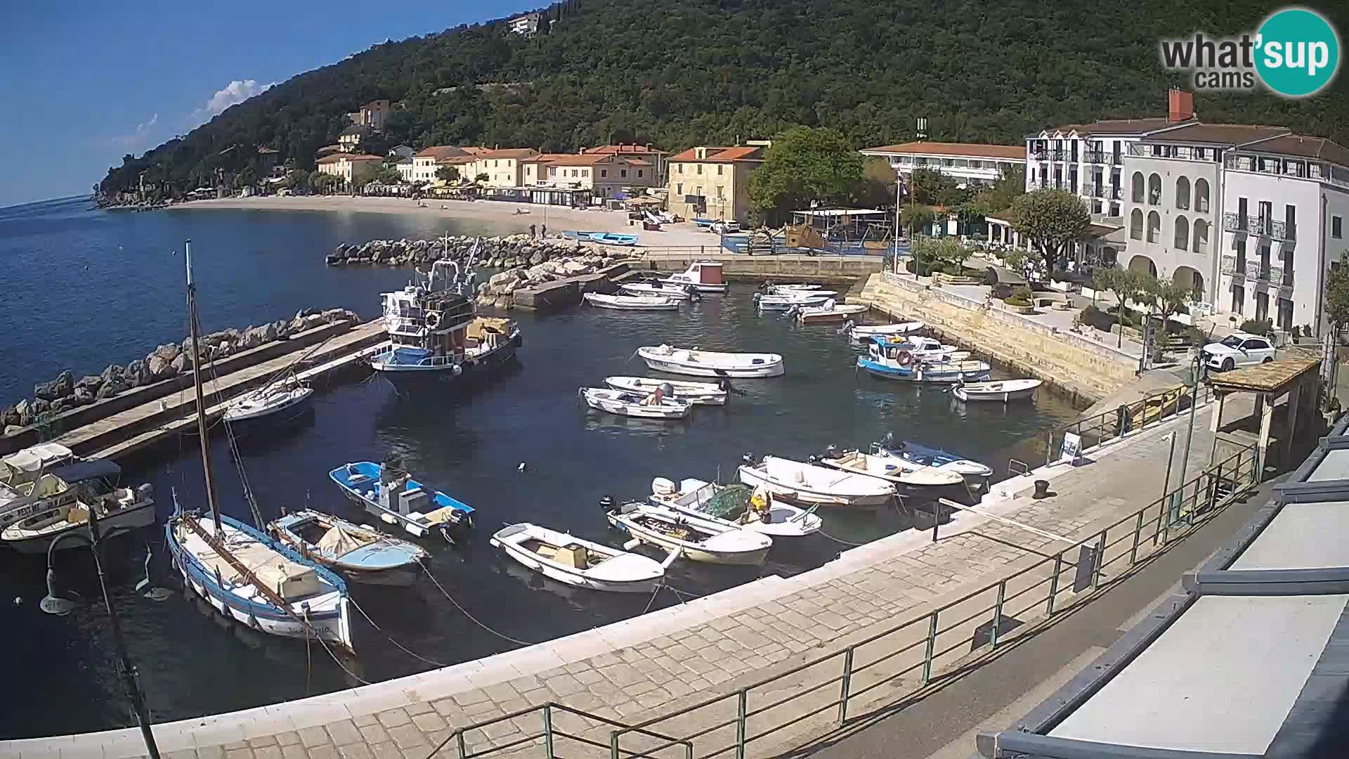 Web kamera Mošćenička Draga – Istra