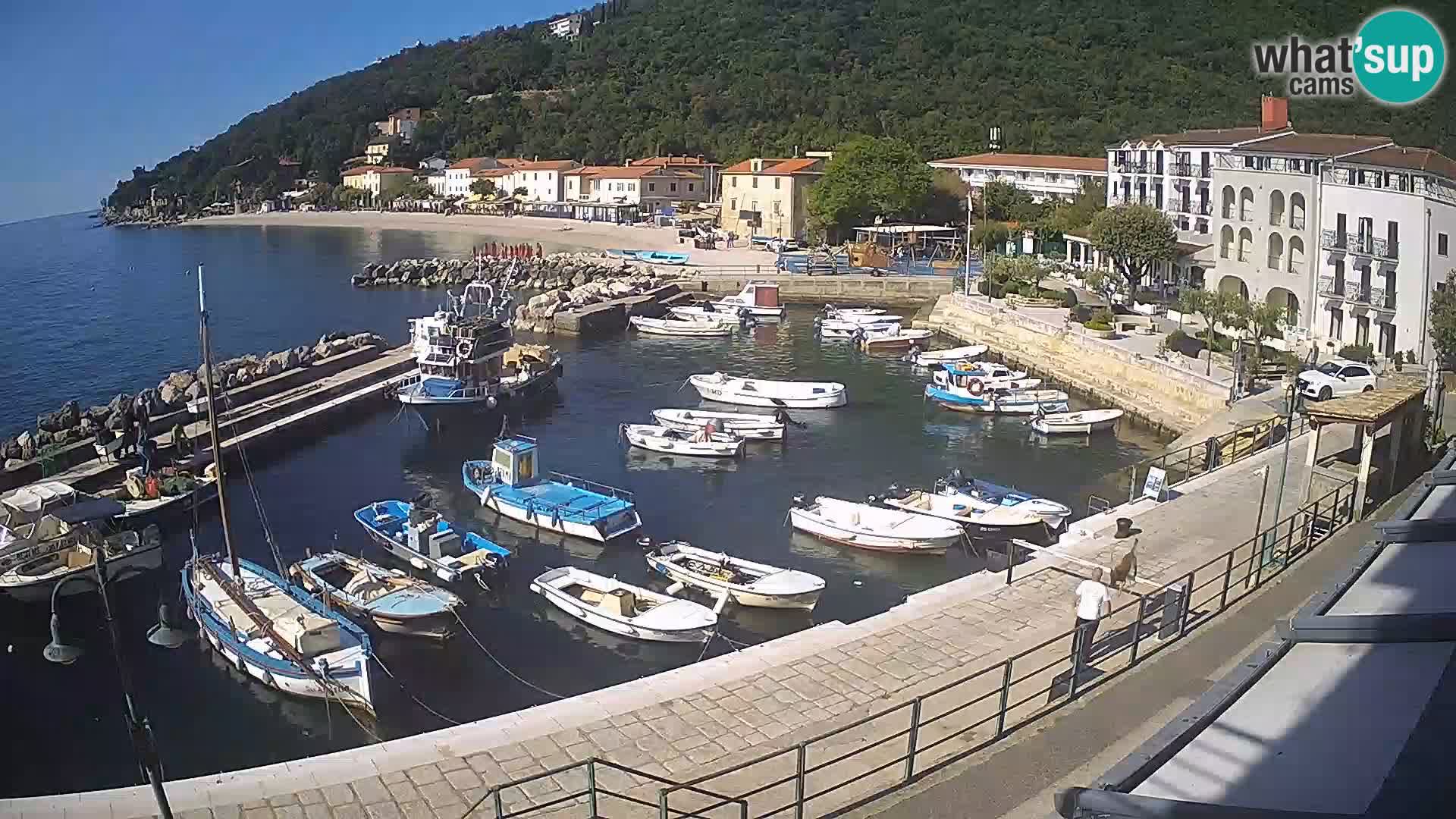 Web kamera Mošćenička Draga – Istra