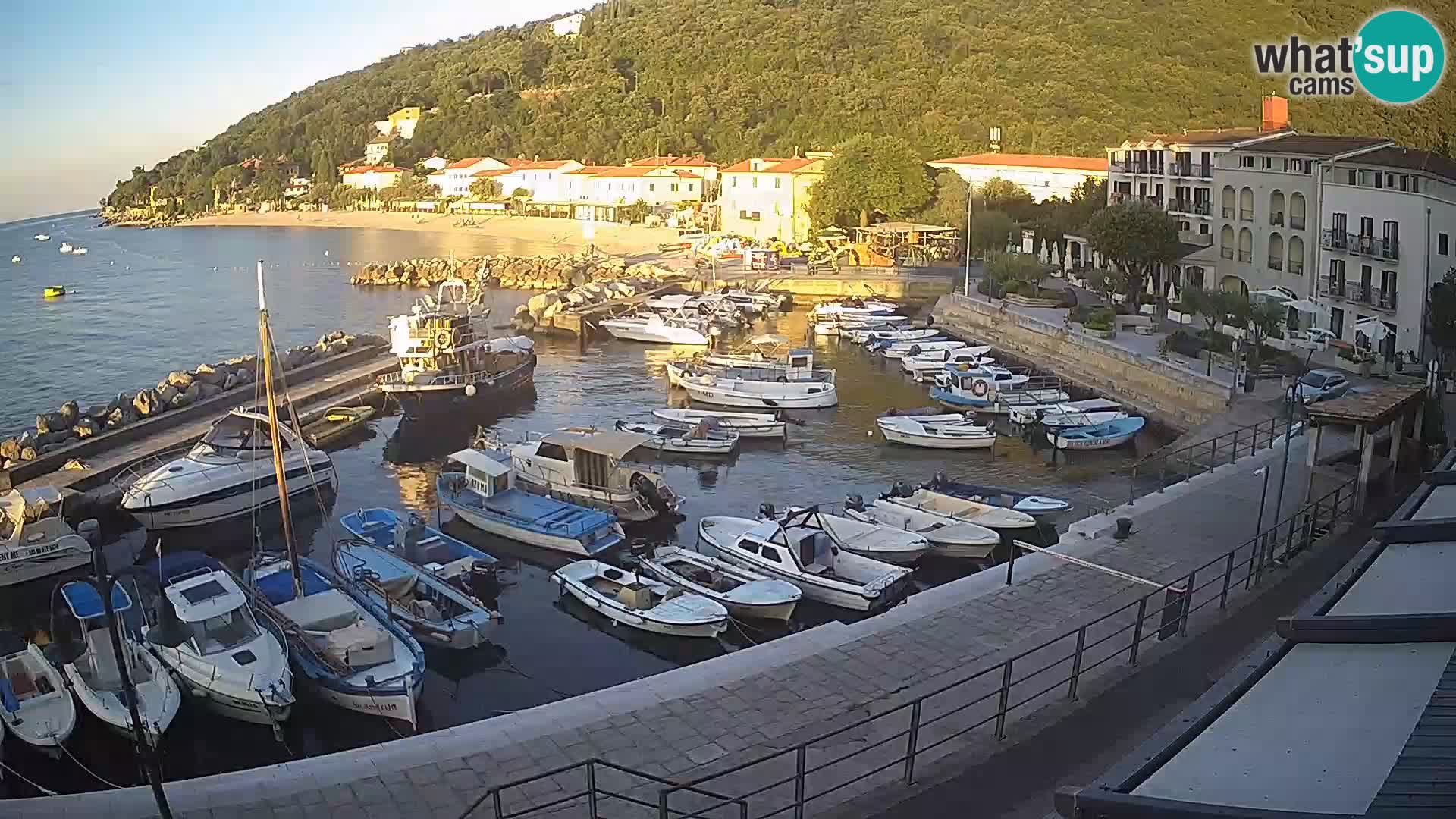 Web kamera Mošćenička Draga – Istra