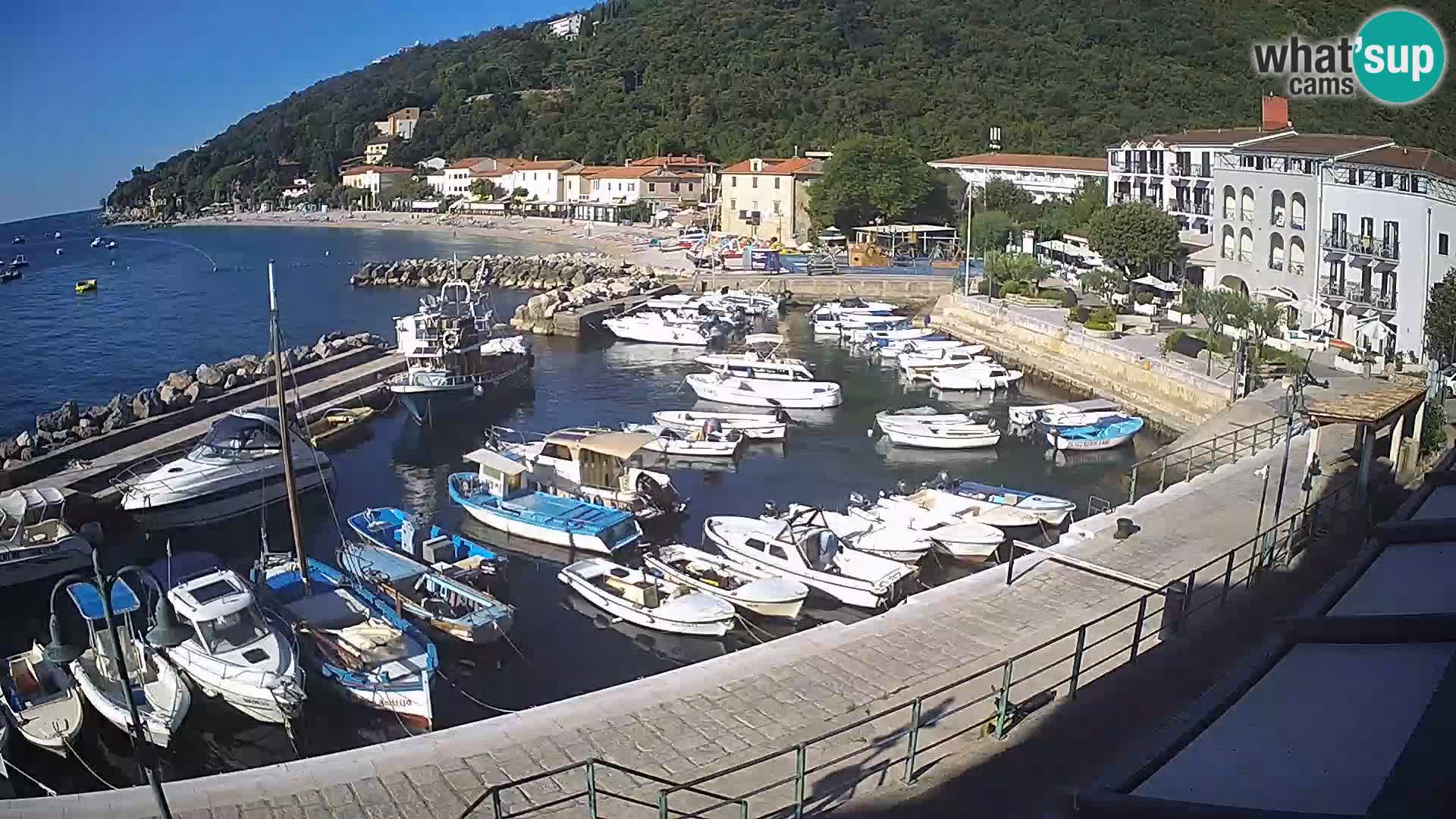Web kamera Mošćenička Draga – Istra