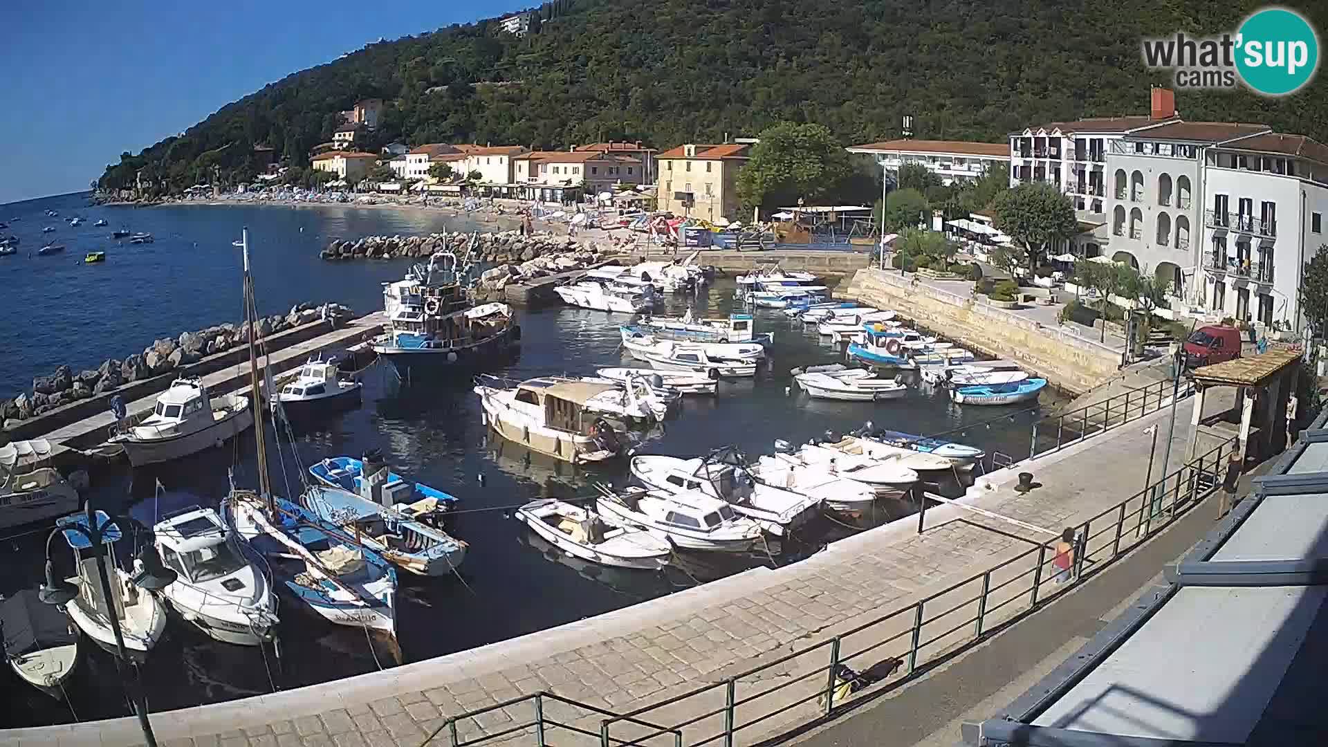 Web kamera Mošćenička Draga – Istra
