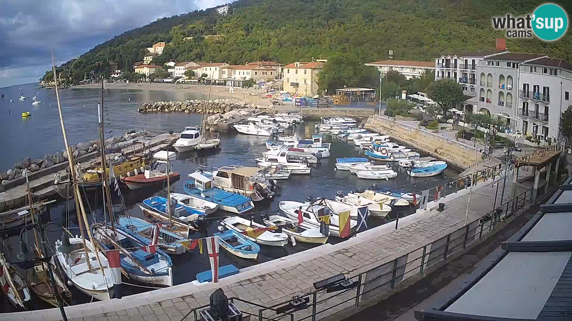 Web kamera Mošćenička Draga – Istra