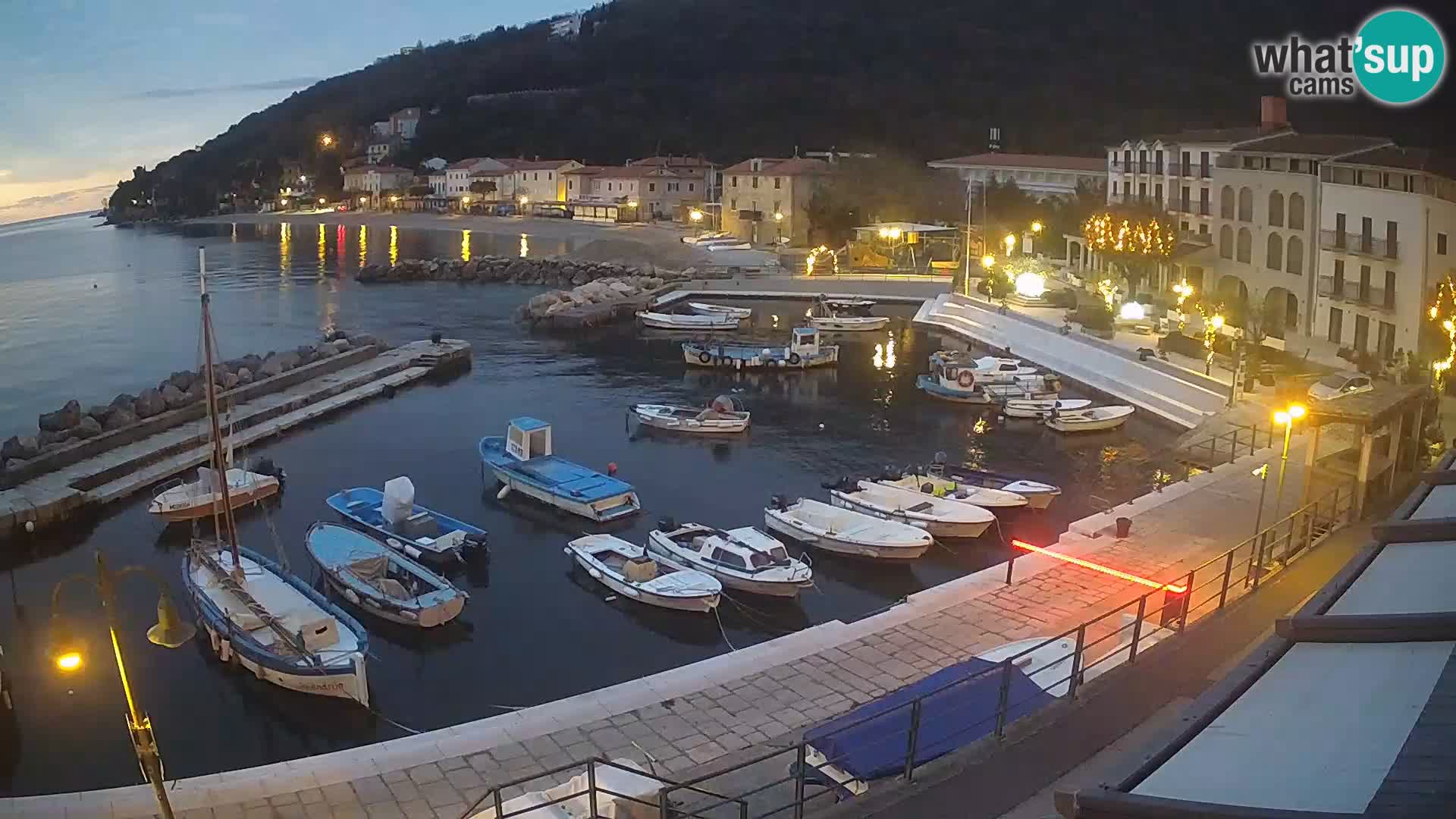 Web kamera Mošćenička Draga – Istra