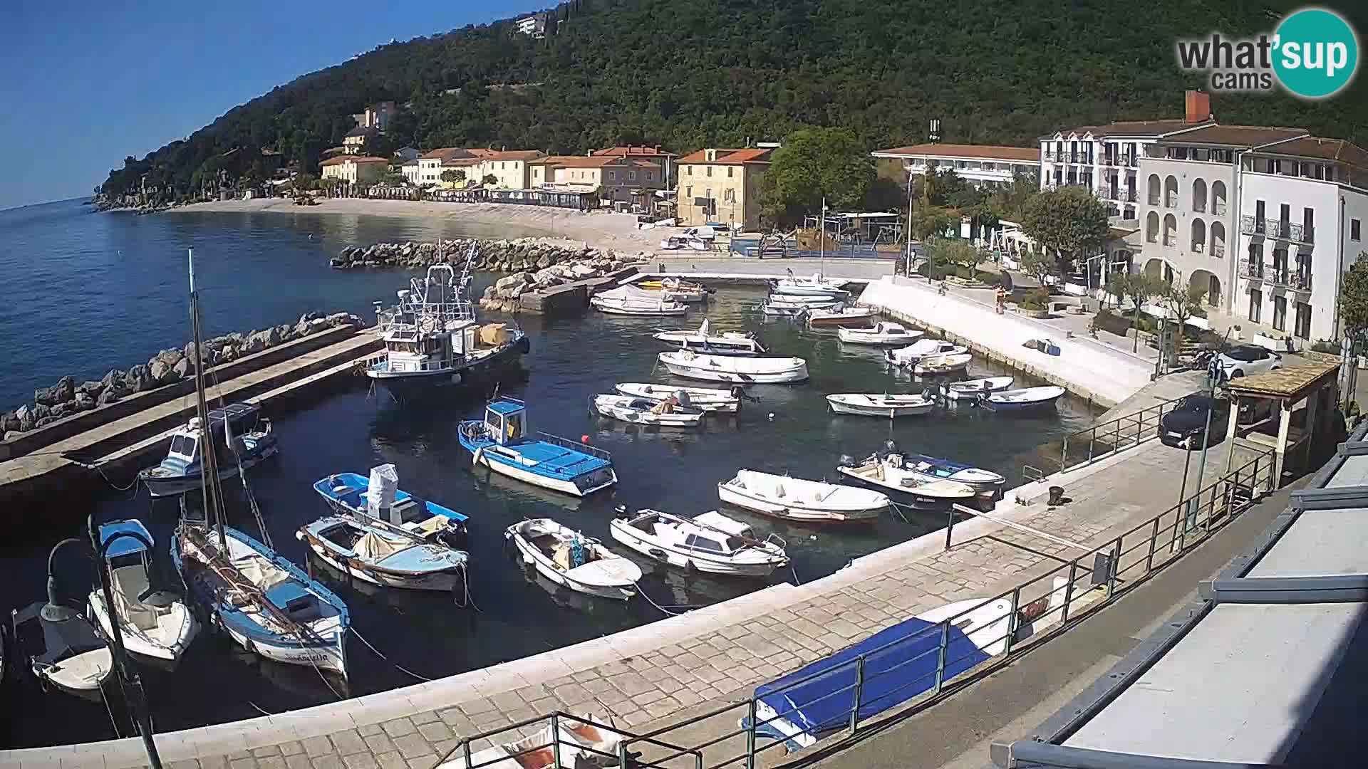 Web kamera Mošćenička Draga – Istra