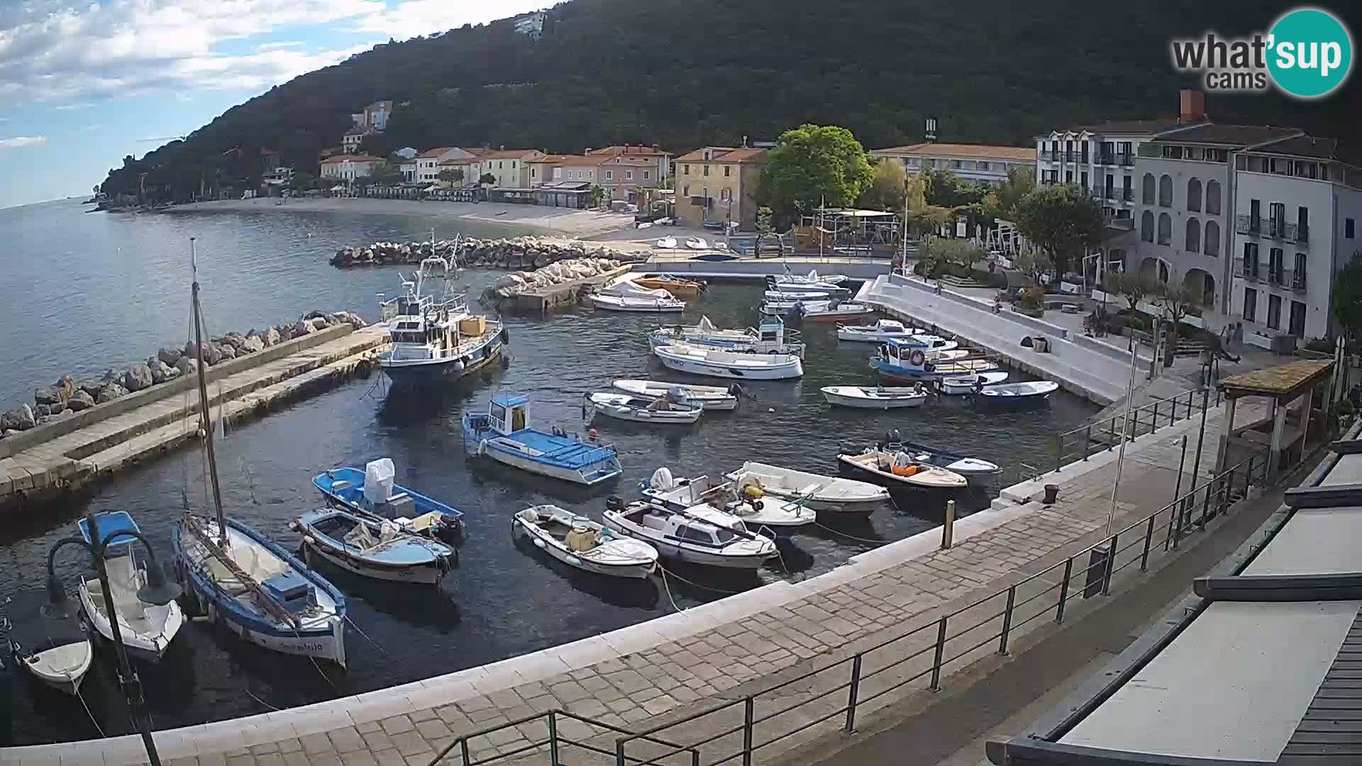 Web kamera Mošćenička Draga – Istra