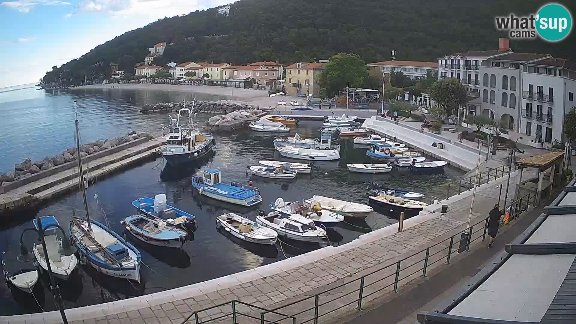 Web kamera Mošćenička Draga – Istra