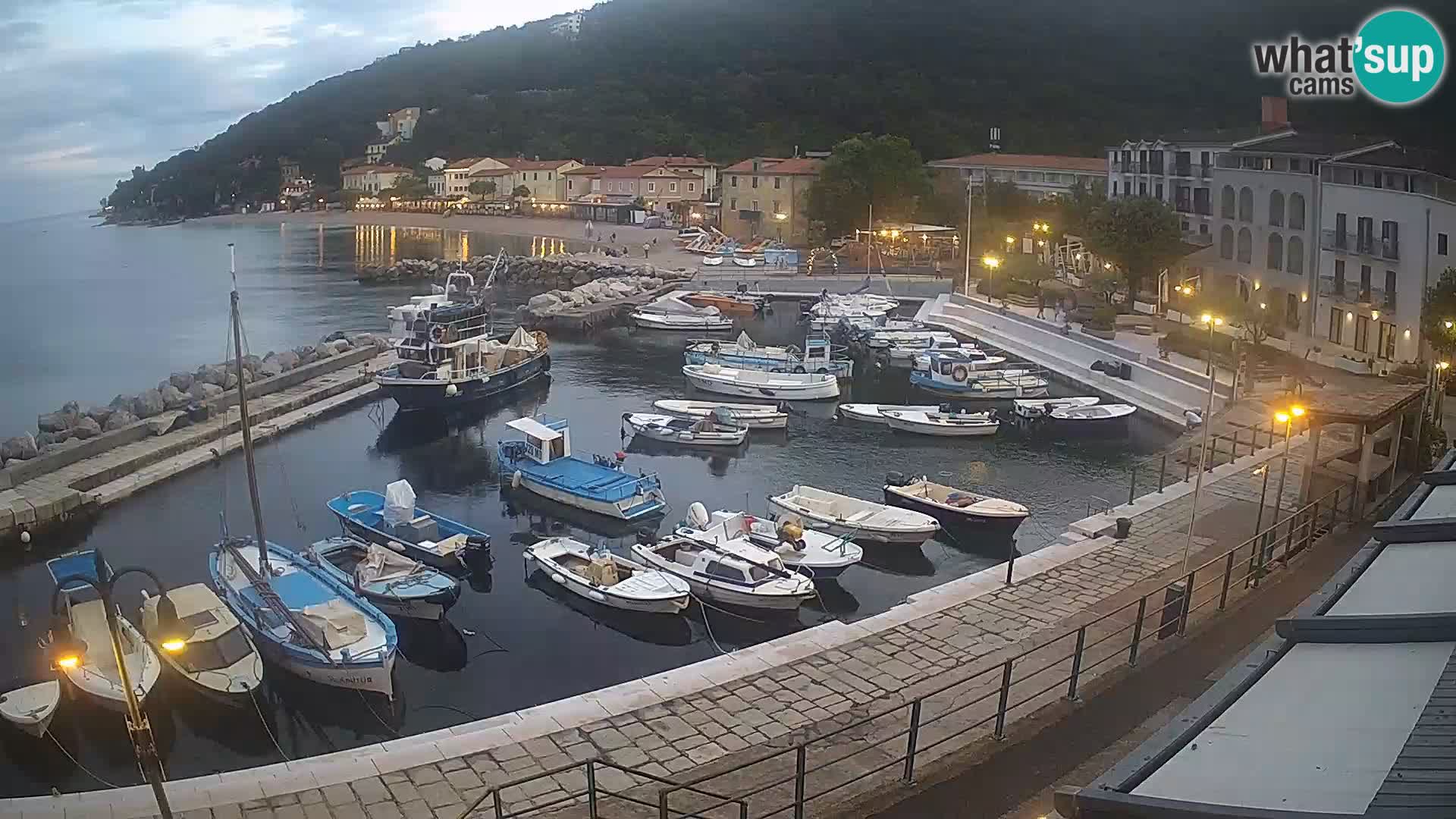 Web kamera Mošćenička Draga – Istra