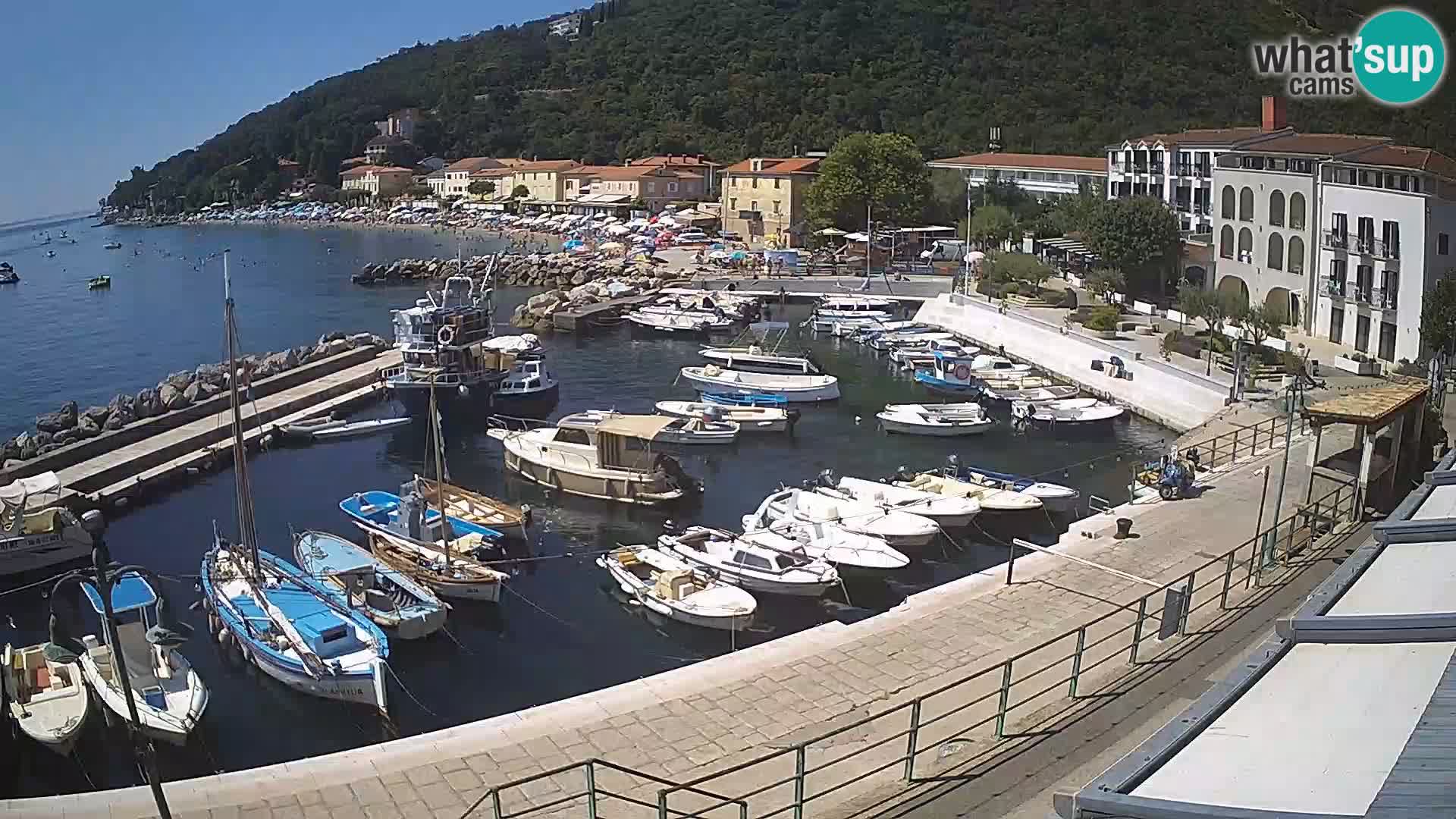 Web kamera Mošćenička Draga – Istra