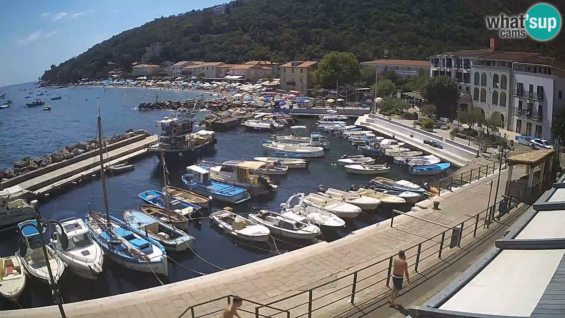 Web kamera Mošćenička Draga – Istra