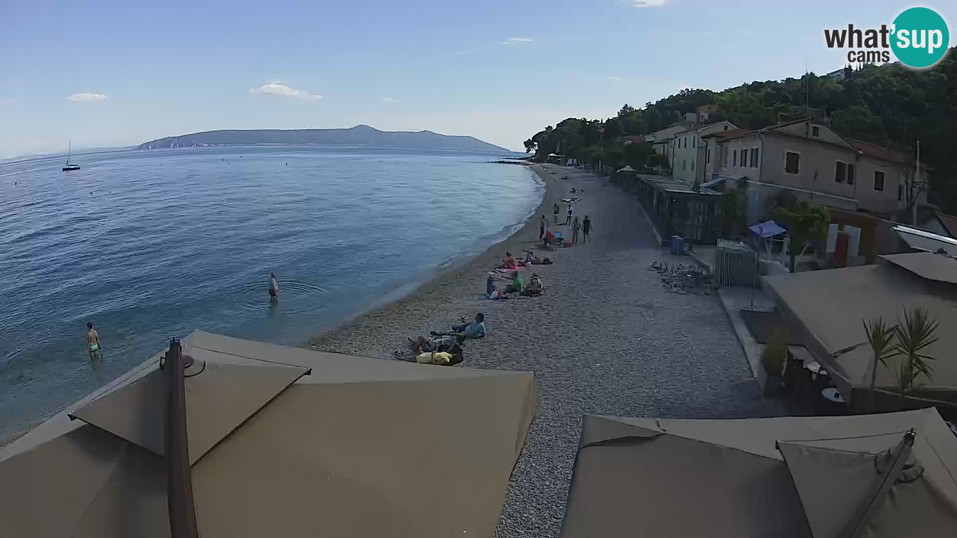 Camera en vivo Mošćenička Draga – Playa