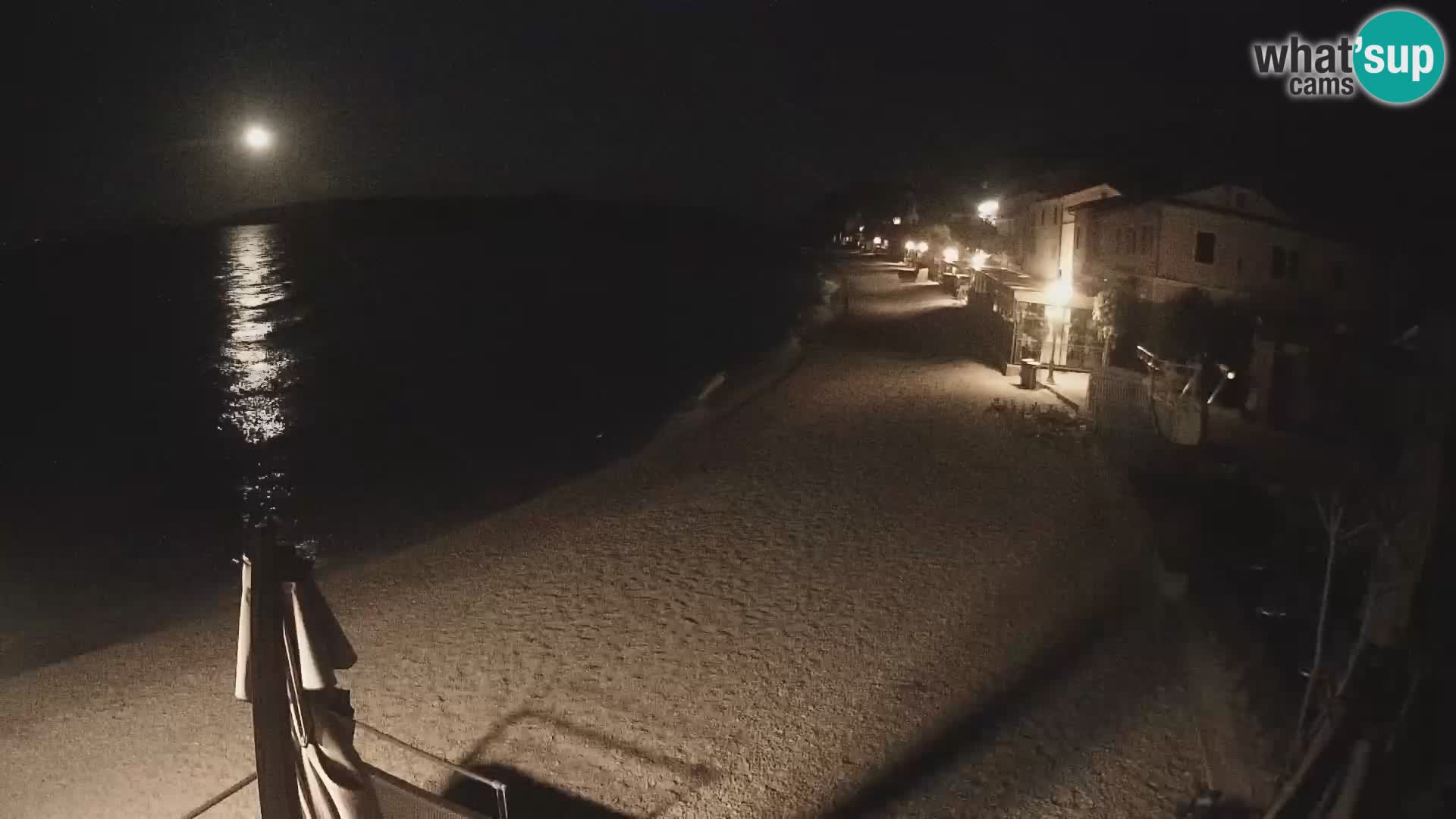 Mošćenička Draga webcam beach