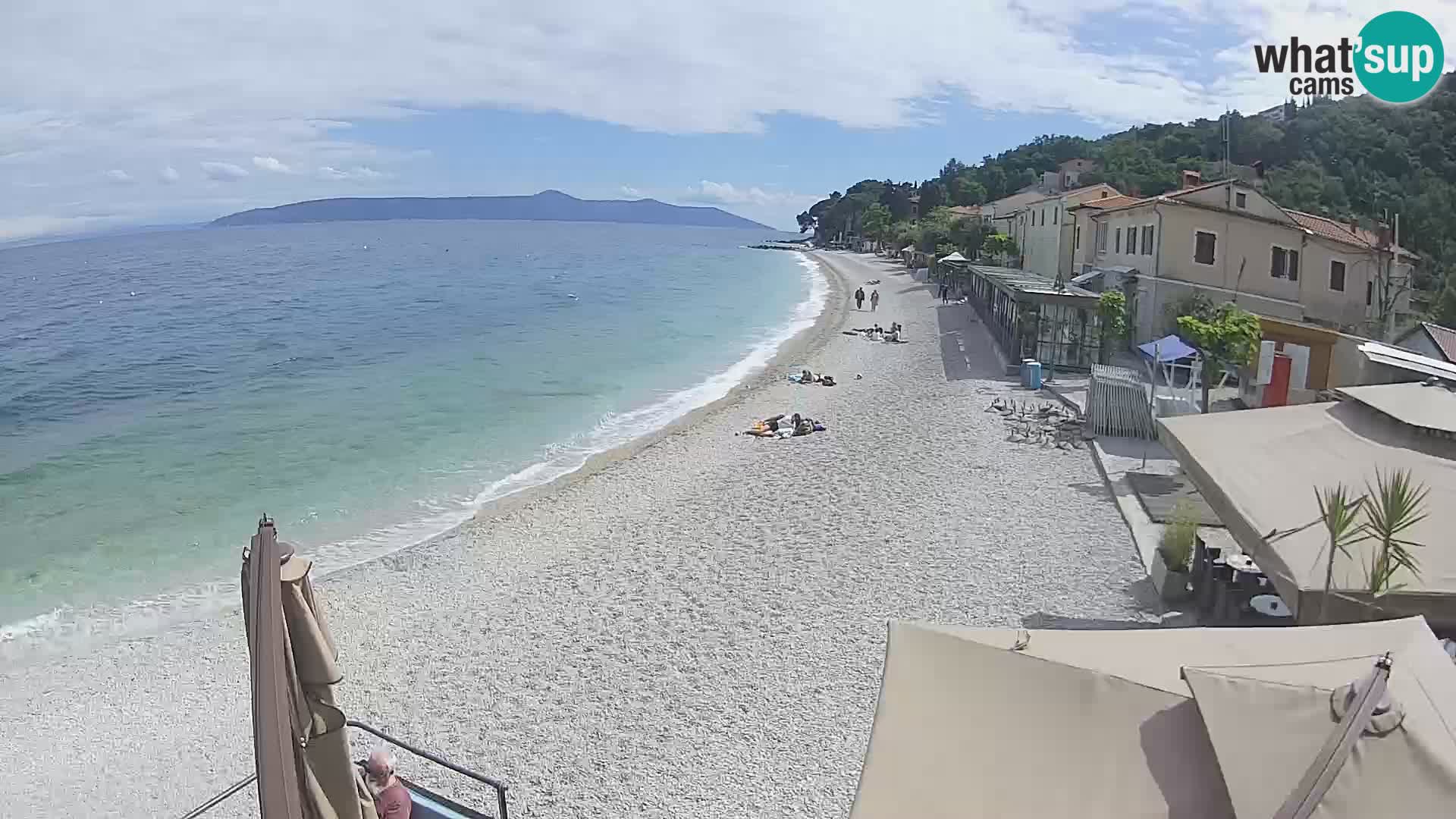 Camera en vivo Mošćenička Draga – Playa
