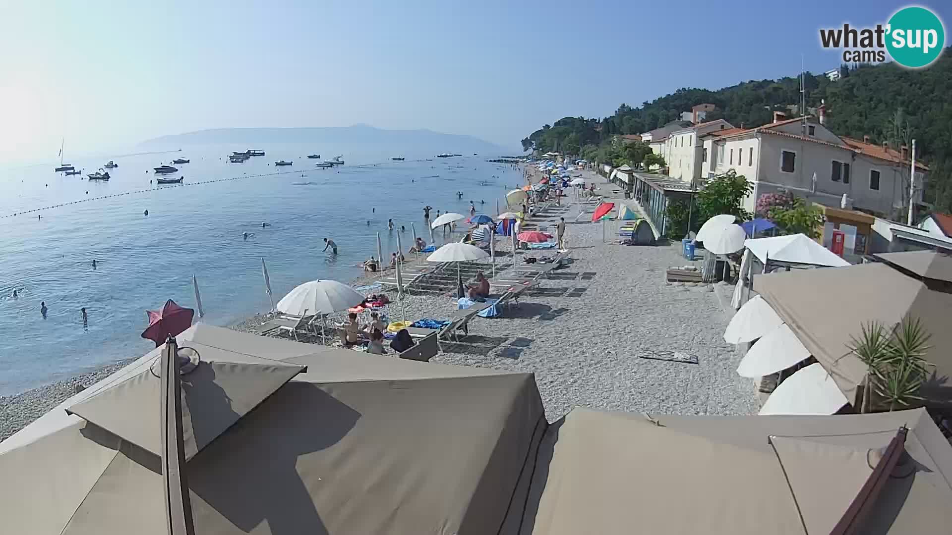 Camera en vivo Mošćenička Draga – Playa
