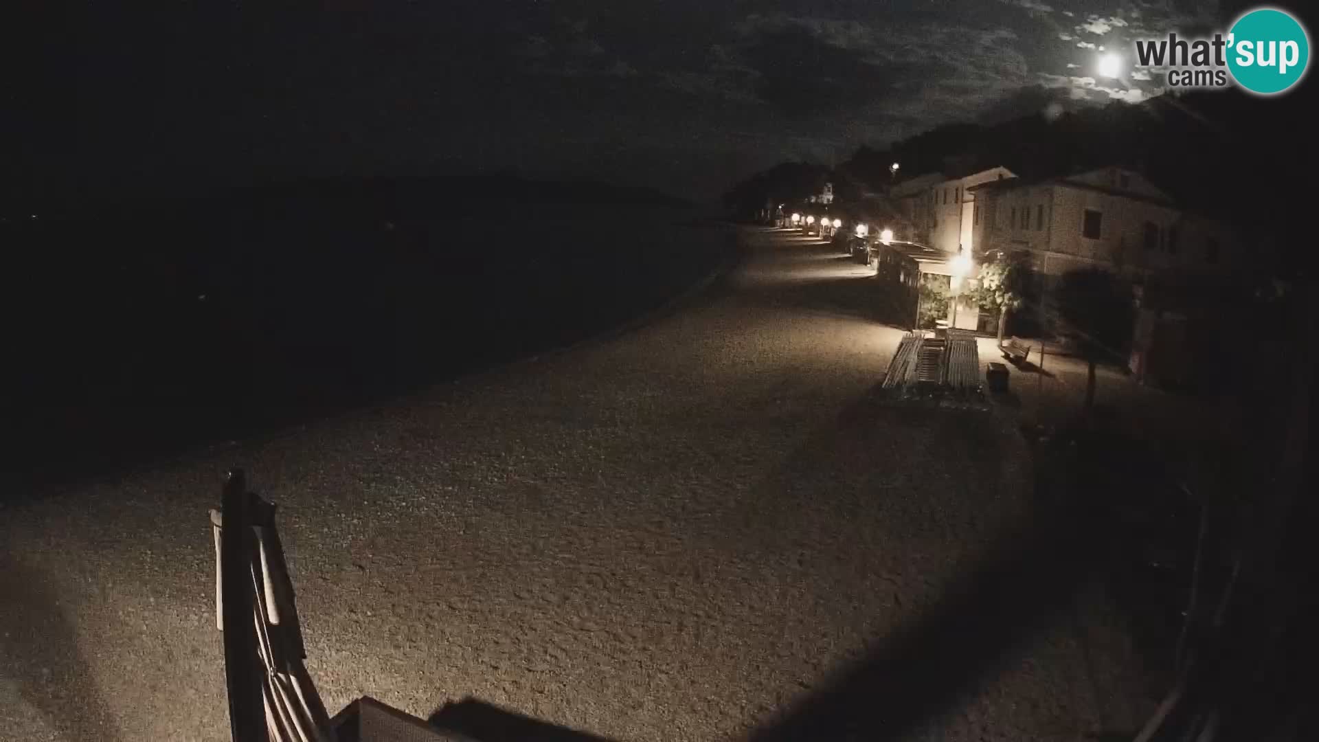Livecam Draga di Moschiena – spiaggia