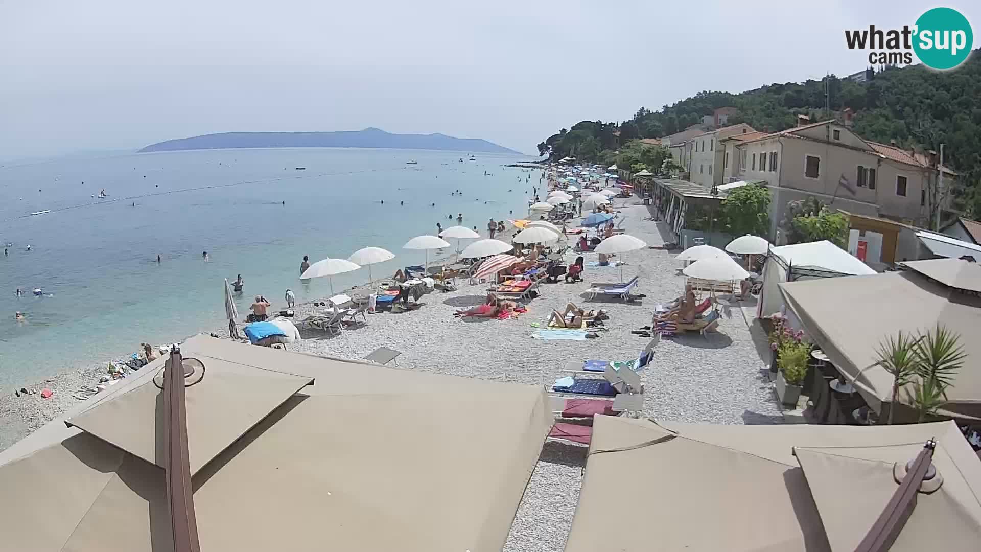 Web kamera Mošćenička Draga – plaža