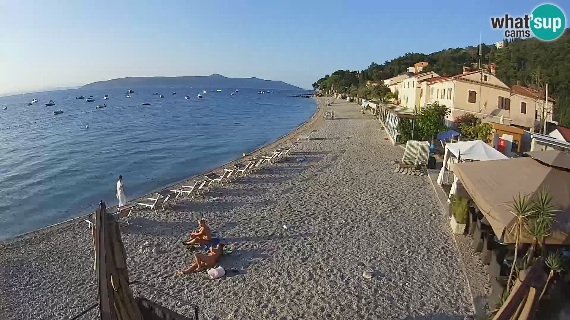 Kamera v živo Mošćenička Draga – plaža