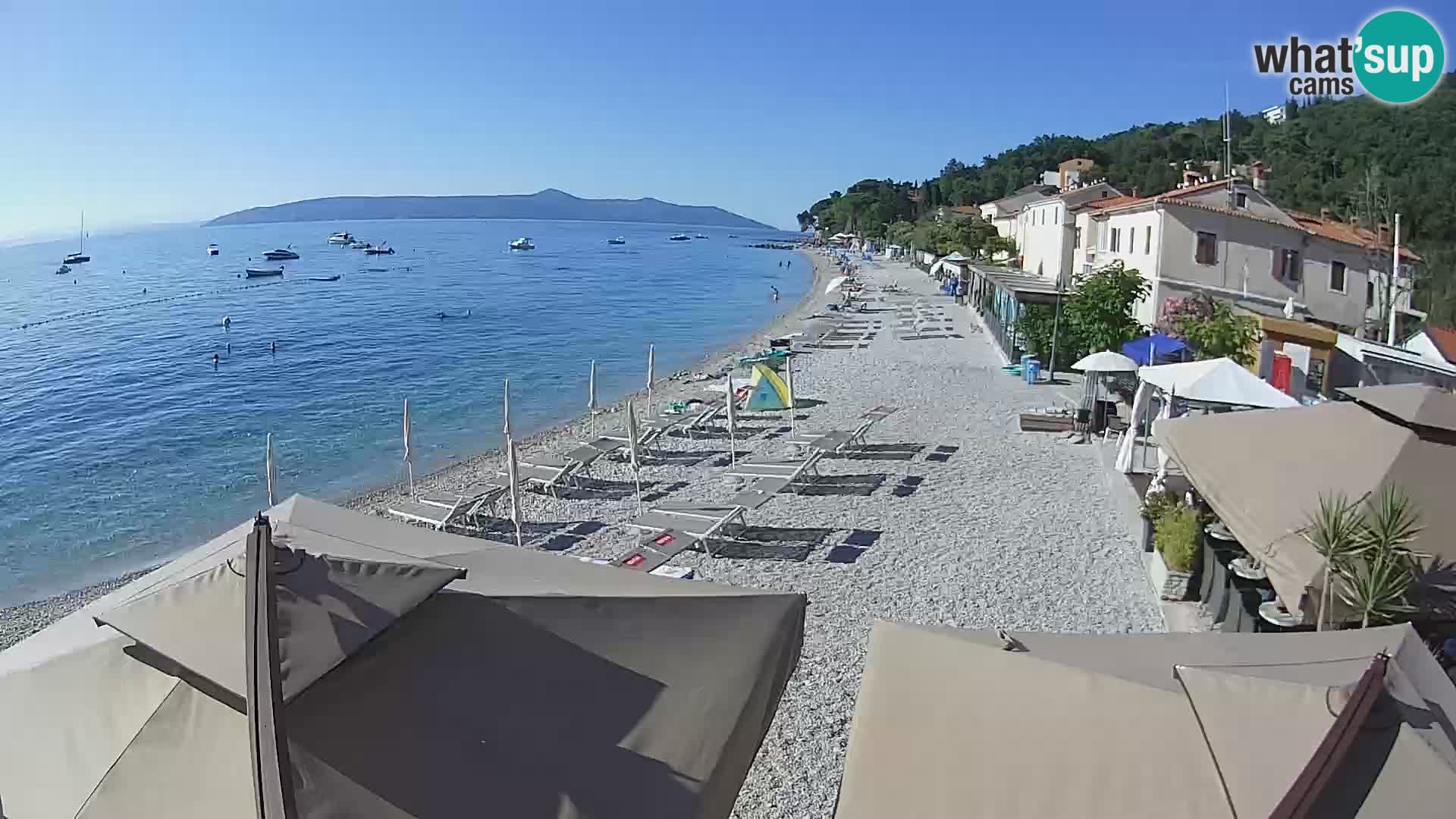 Kamera v živo Mošćenička Draga – plaža