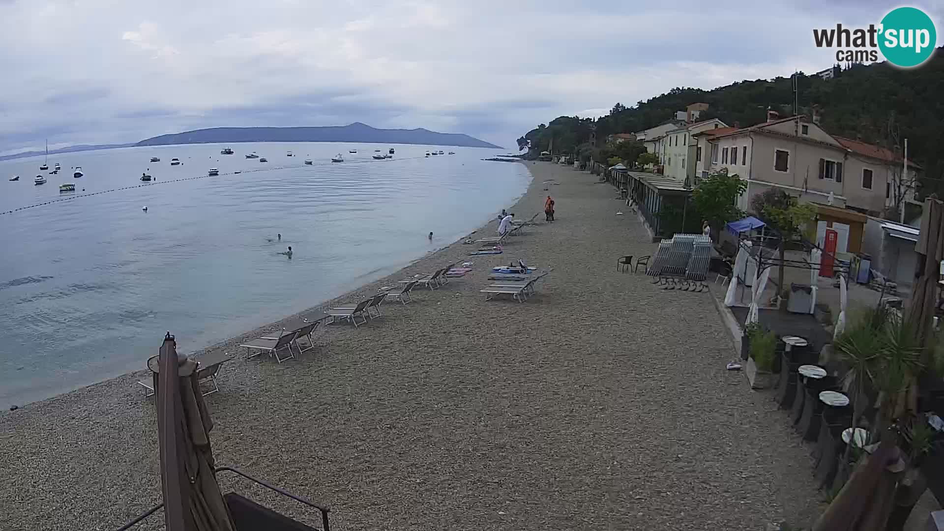 Kamera v živo Mošćenička Draga – plaža