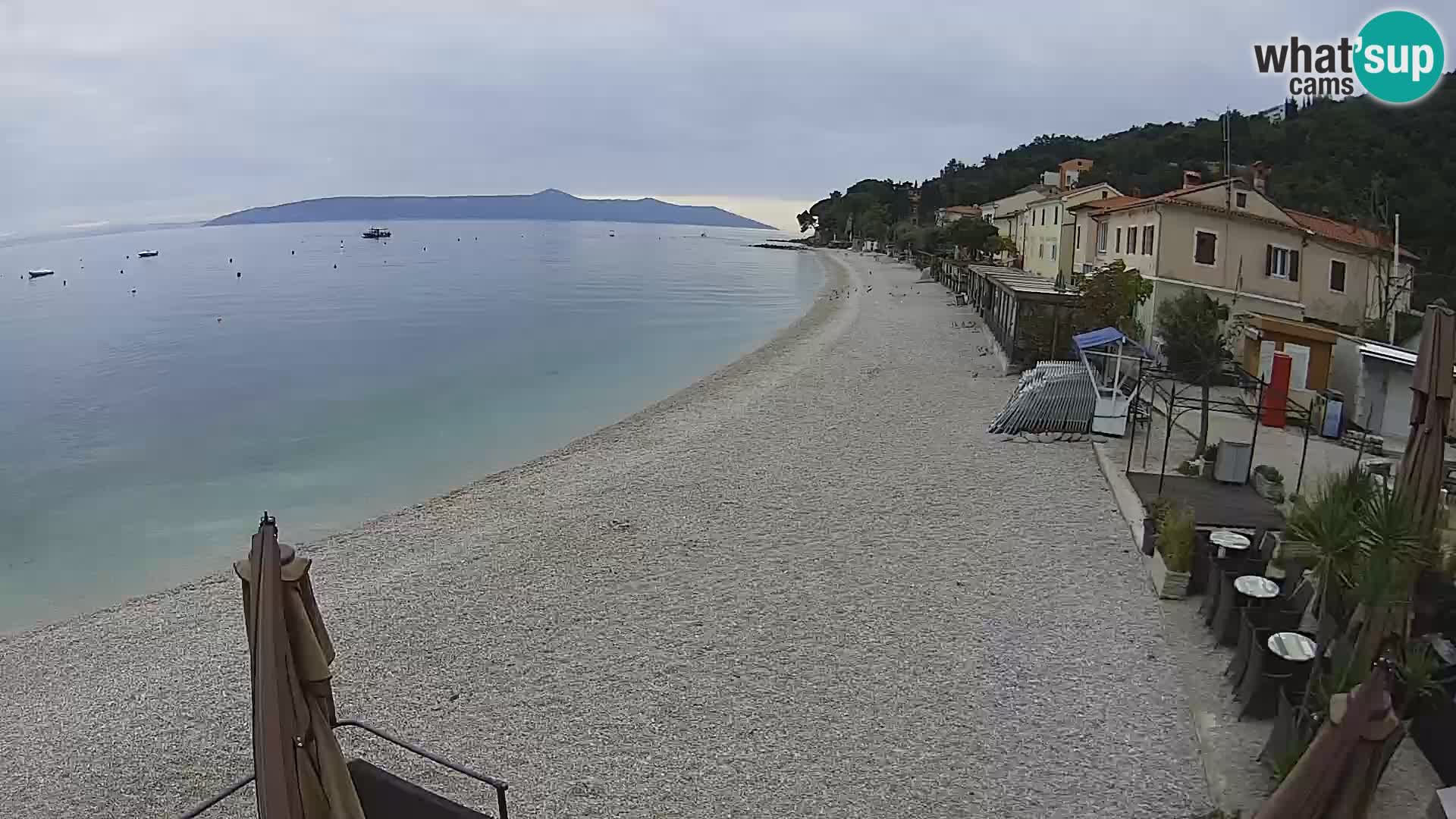 Live Cam Mošćenička Draga – plage